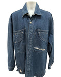 (Mens XL) Y2K Hedz Up Denim Jacket