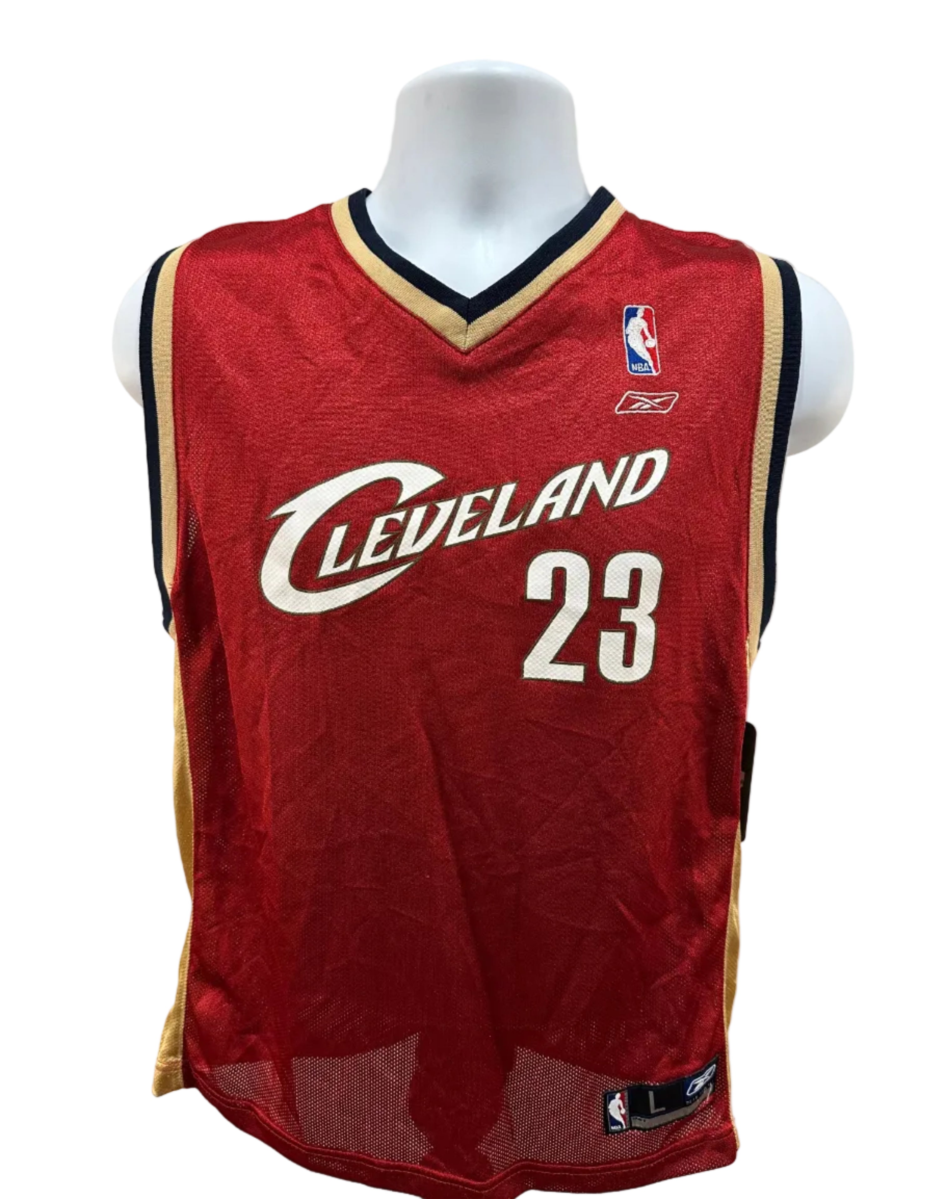 (Kids Large) Y2K Lebron James Cleveland Cavaliers Reebok Jersey
