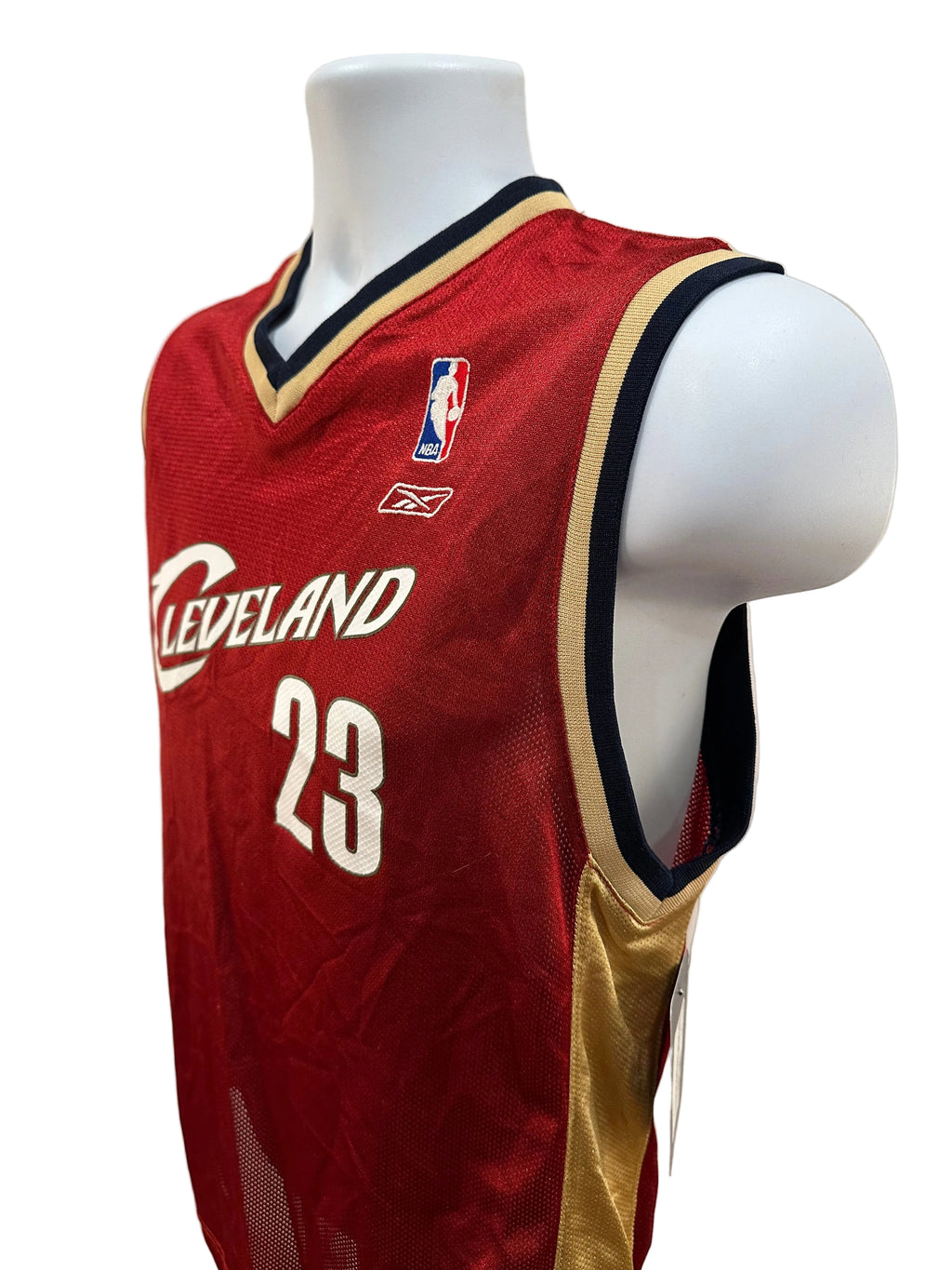 (Kids Large) Y2K Lebron James Cleveland Cavaliers Reebok Jersey