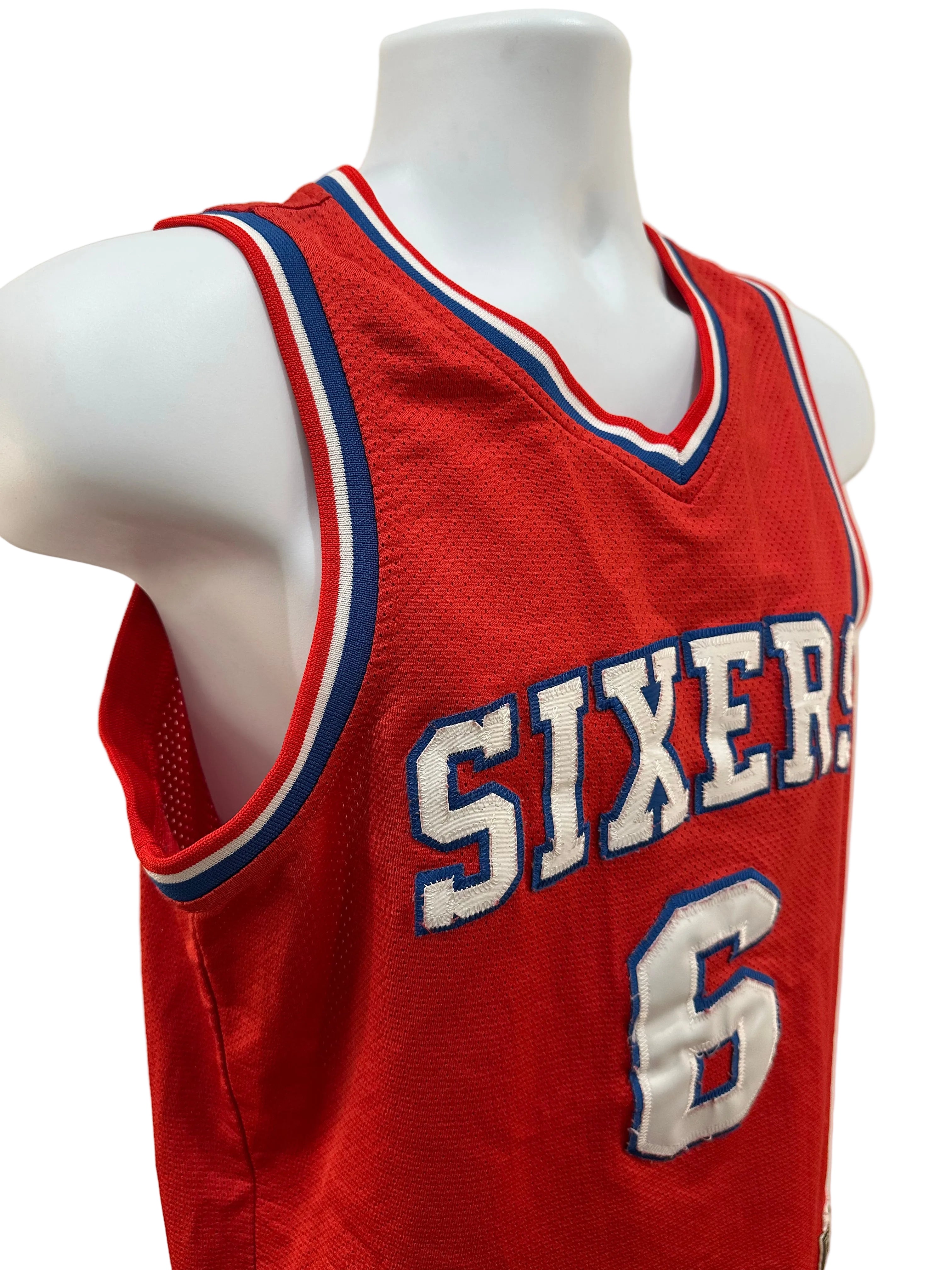 (Mens Large) Hardwood Classics Julius Erving Philly 76ers Jersey