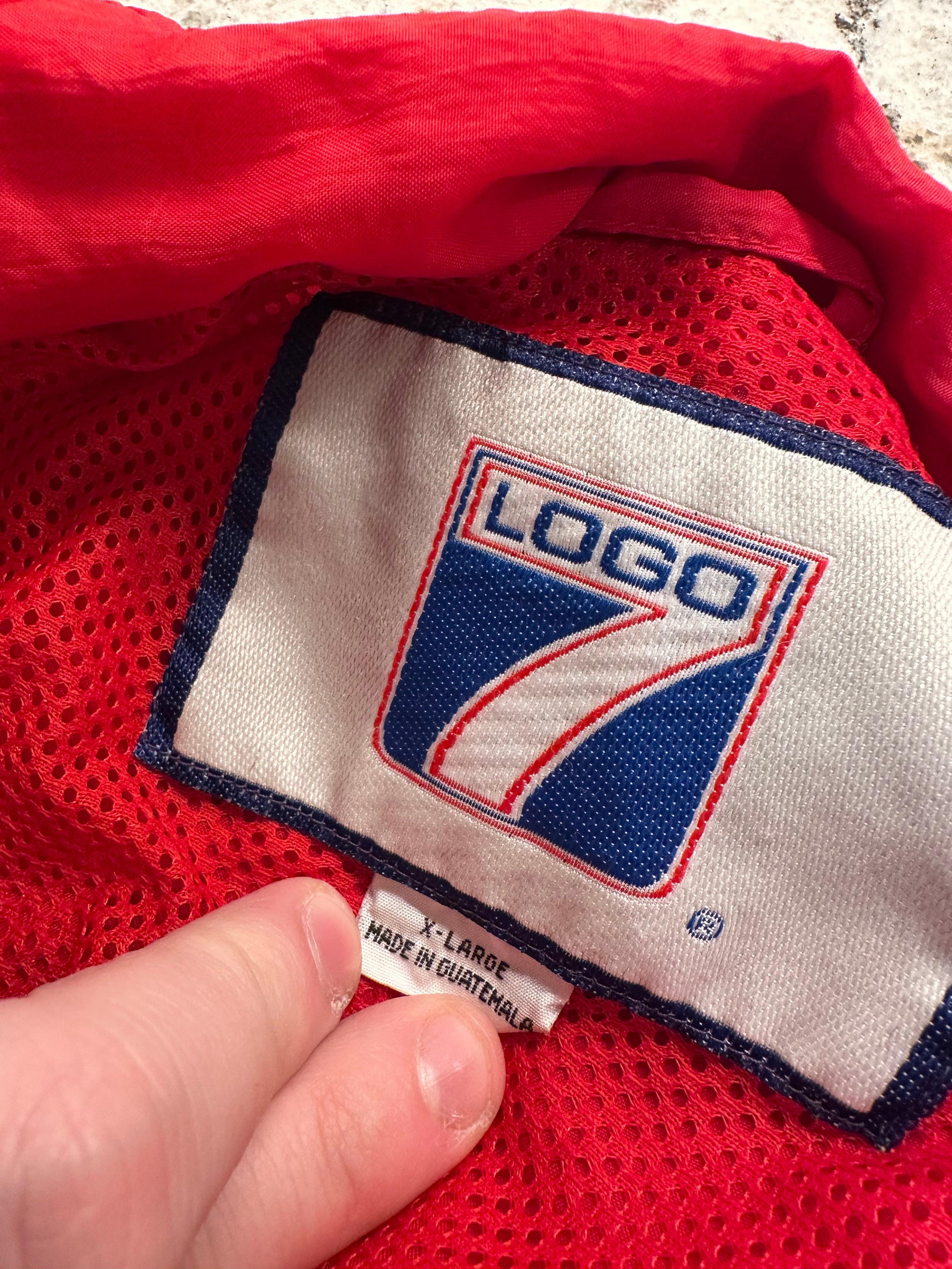 (Mens XL) Logo 7 Wisconsin Badgers Windbreaker Jacket