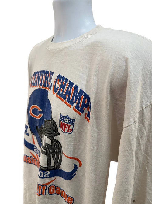 (Men's 2X) 2002 Chicago Bears NFC Champs Long Sleeve