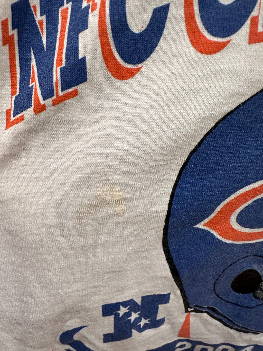 (Men's 2X) 2002 Chicago Bears NFC Champs Long Sleeve