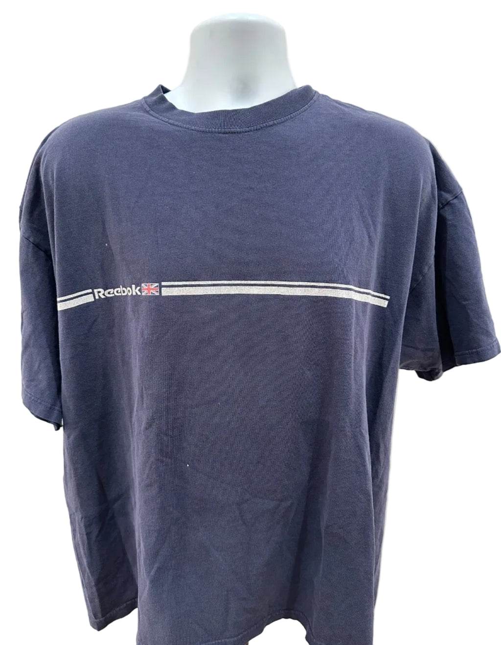 (Men's XL) 2000s Reebok Logo Short Sleeve