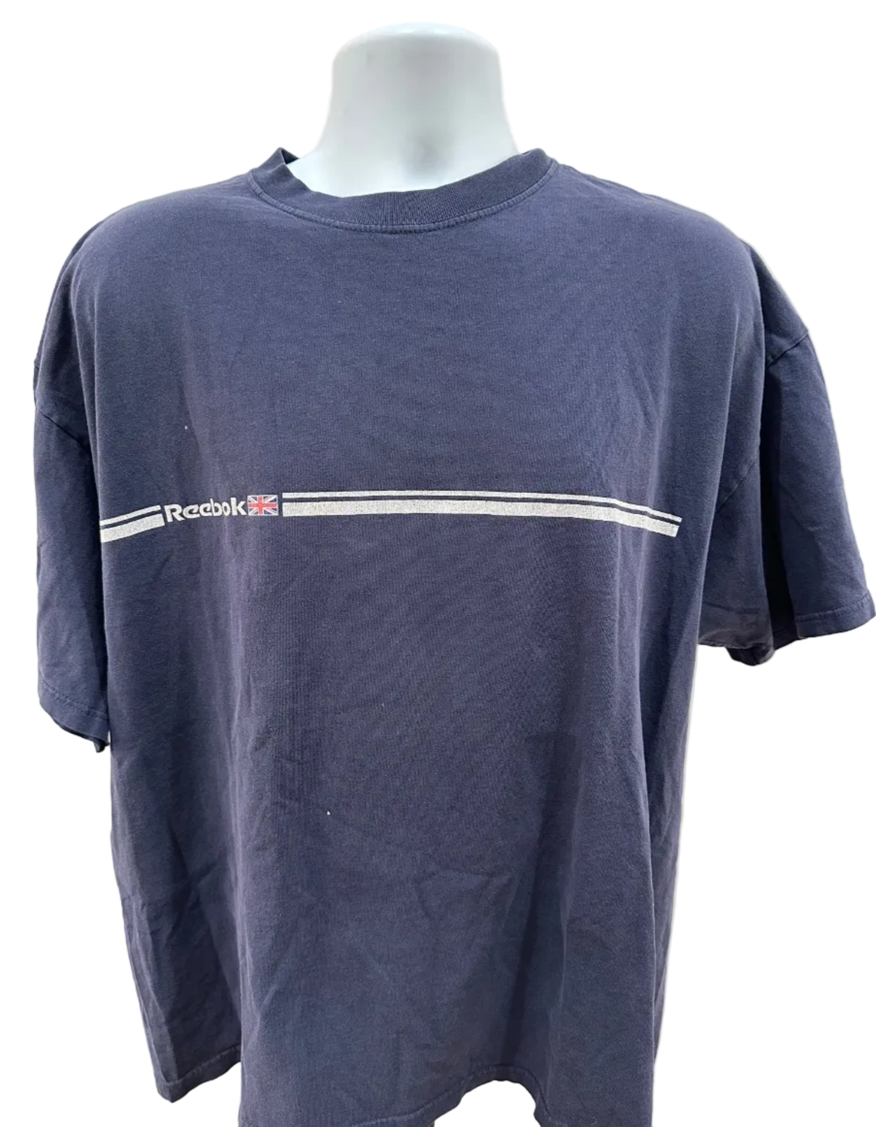 (Men's XL) 2000s Reebok Logo Short Sleeve