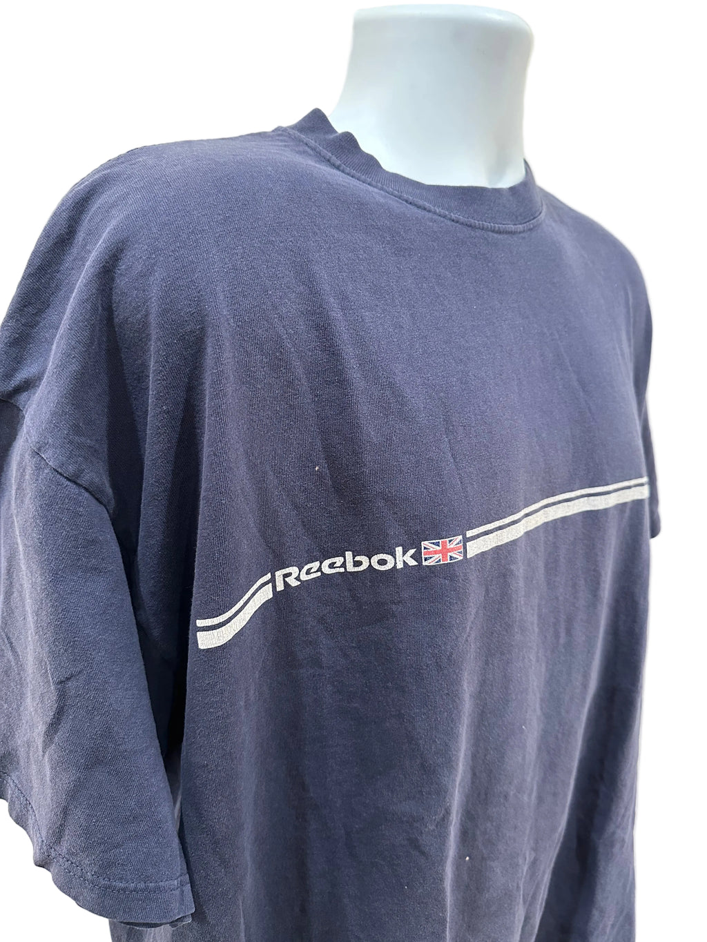 (Men's XL) 2000s Reebok Logo Short Sleeve