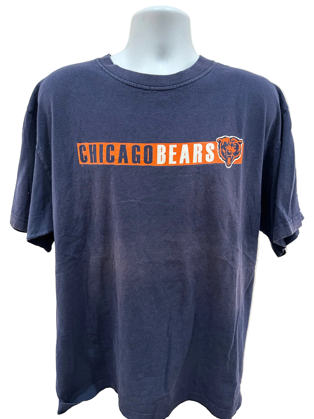 (Men's XL) 2000s Chicago Bears Box Logo