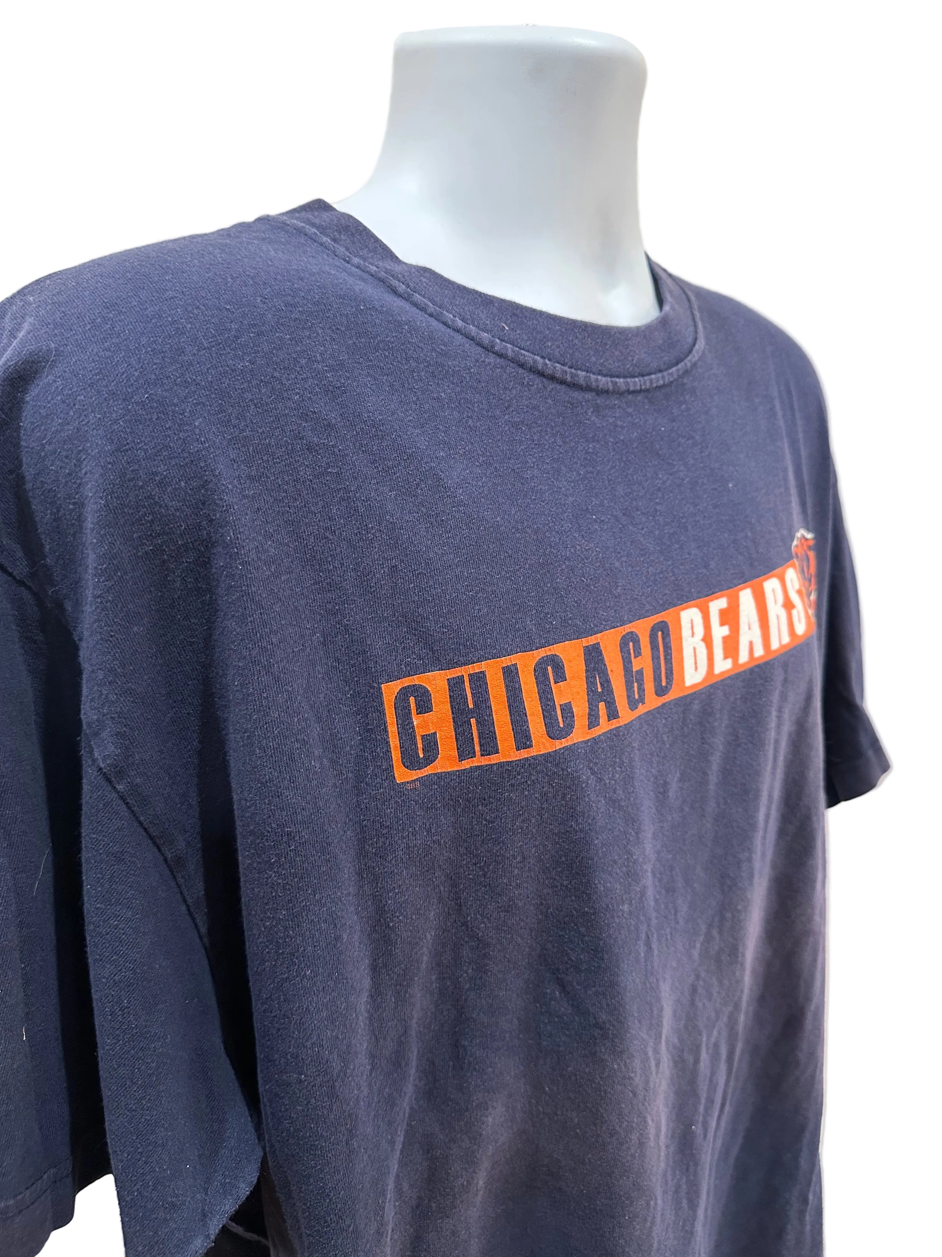 (Men's XL) 2000s Chicago Bears Box Logo