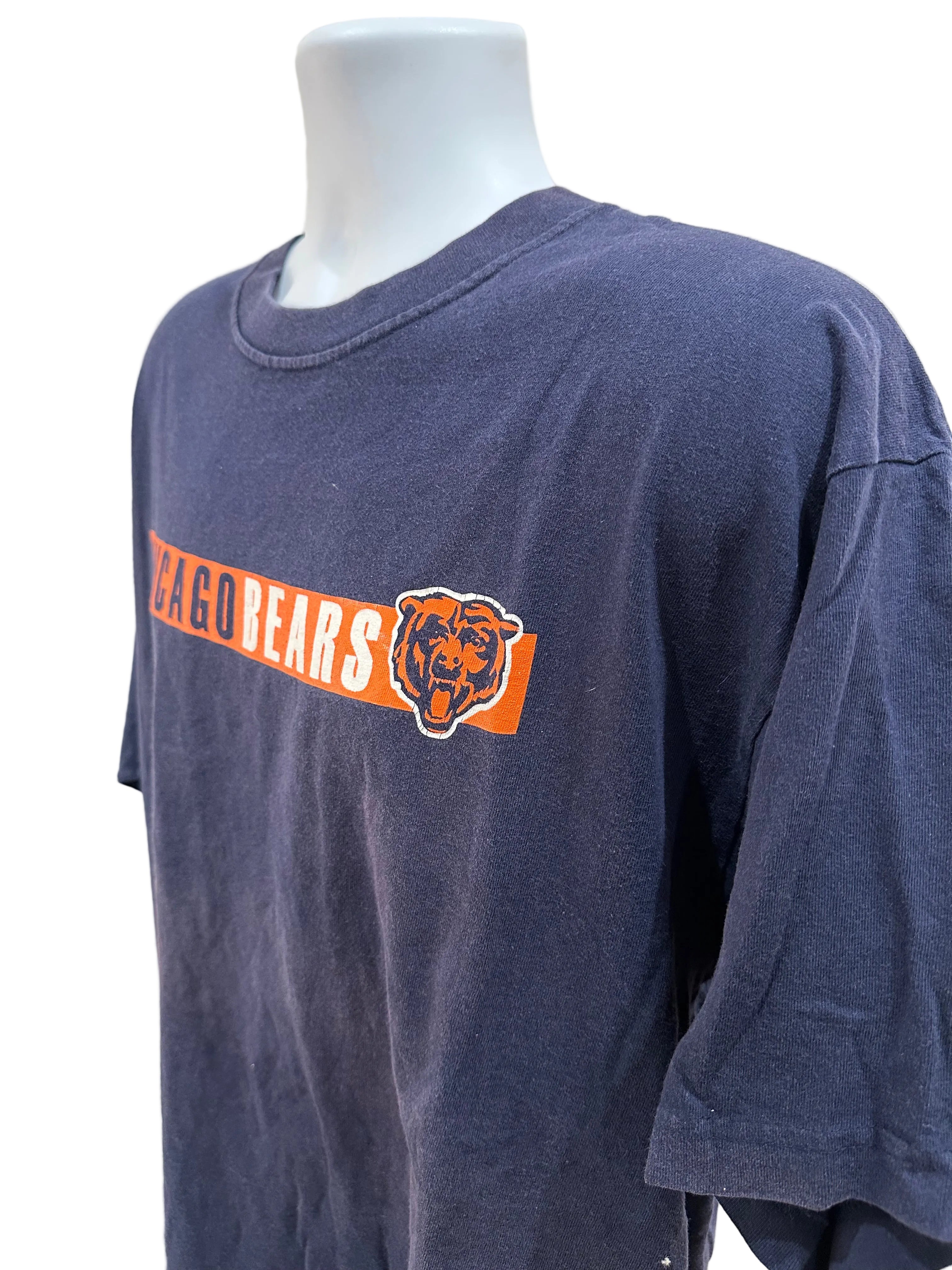 (Men's XL) 2000s Chicago Bears Box Logo