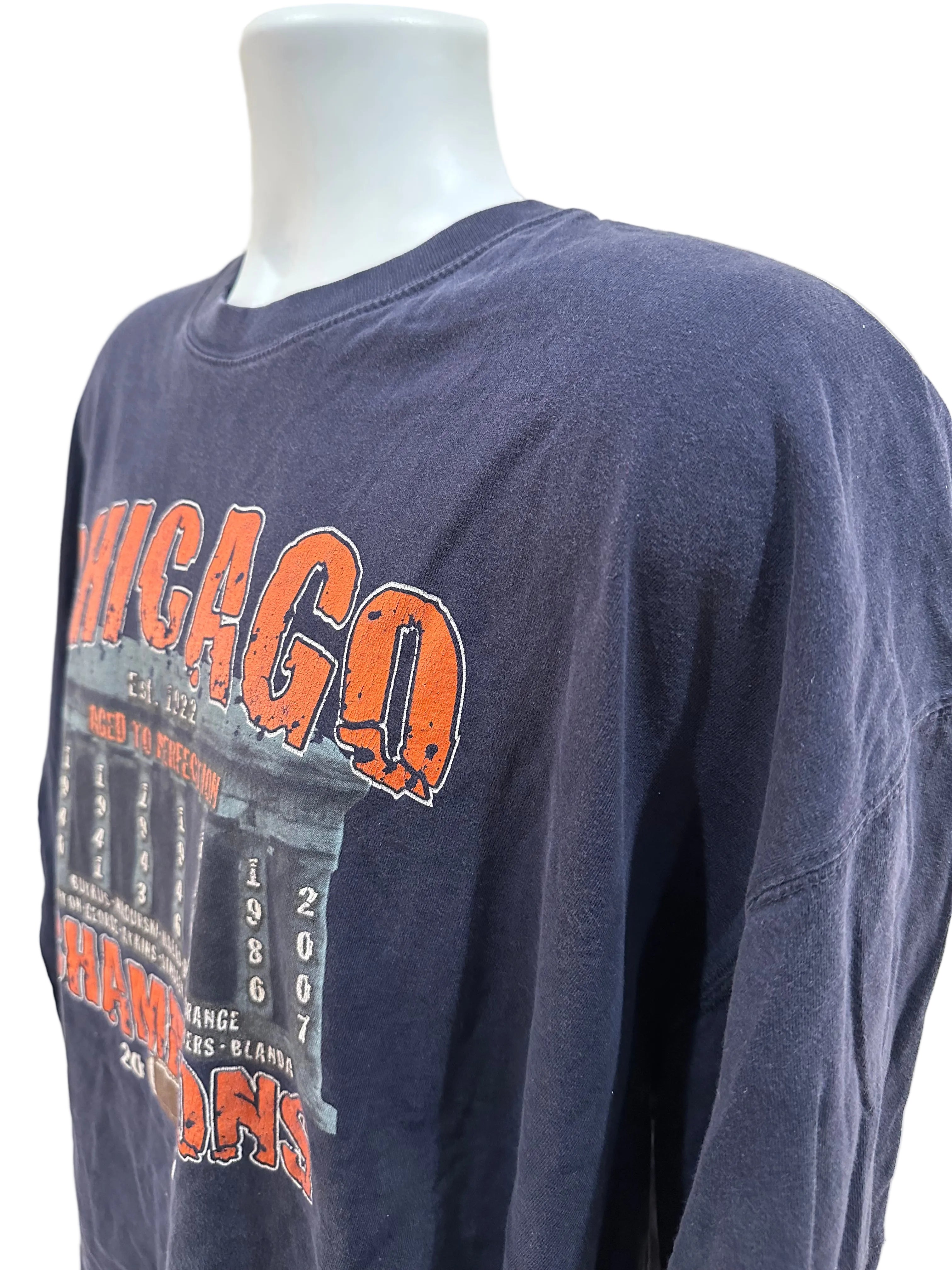 (Men's 2X) 2007 Chicago Bears Starter Short Sleeve