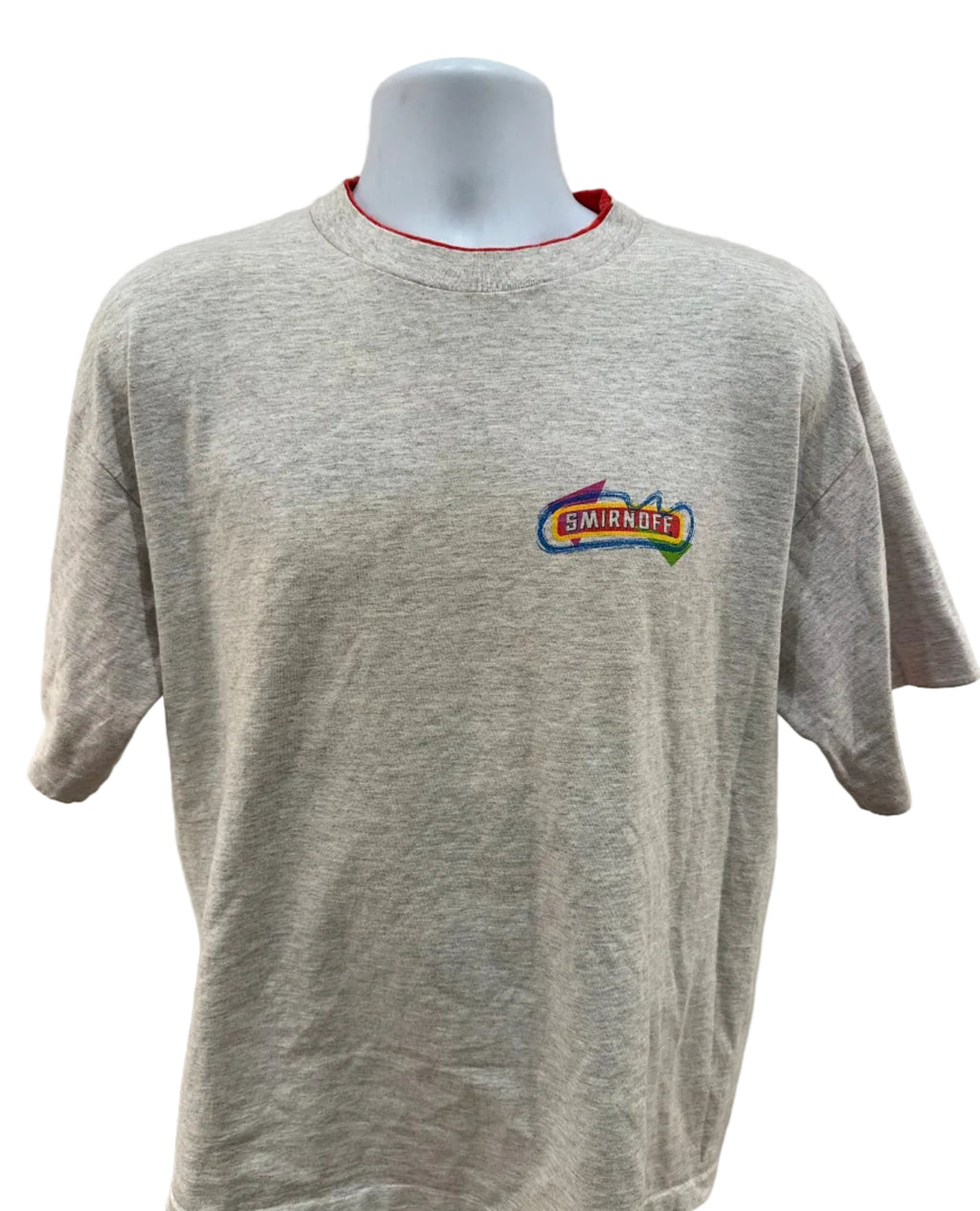 (Men's XL) 90s Smirnoff Promo Double Sleeve/Collar
