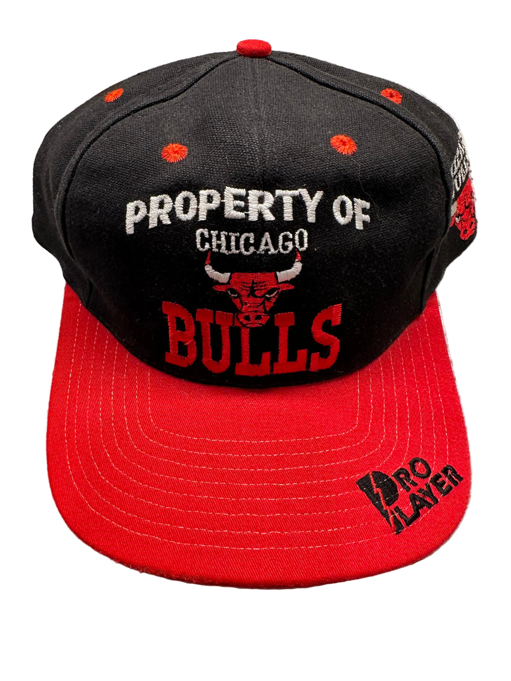 Vintage Pro Player "Property of Chicago Bulls" Snapback