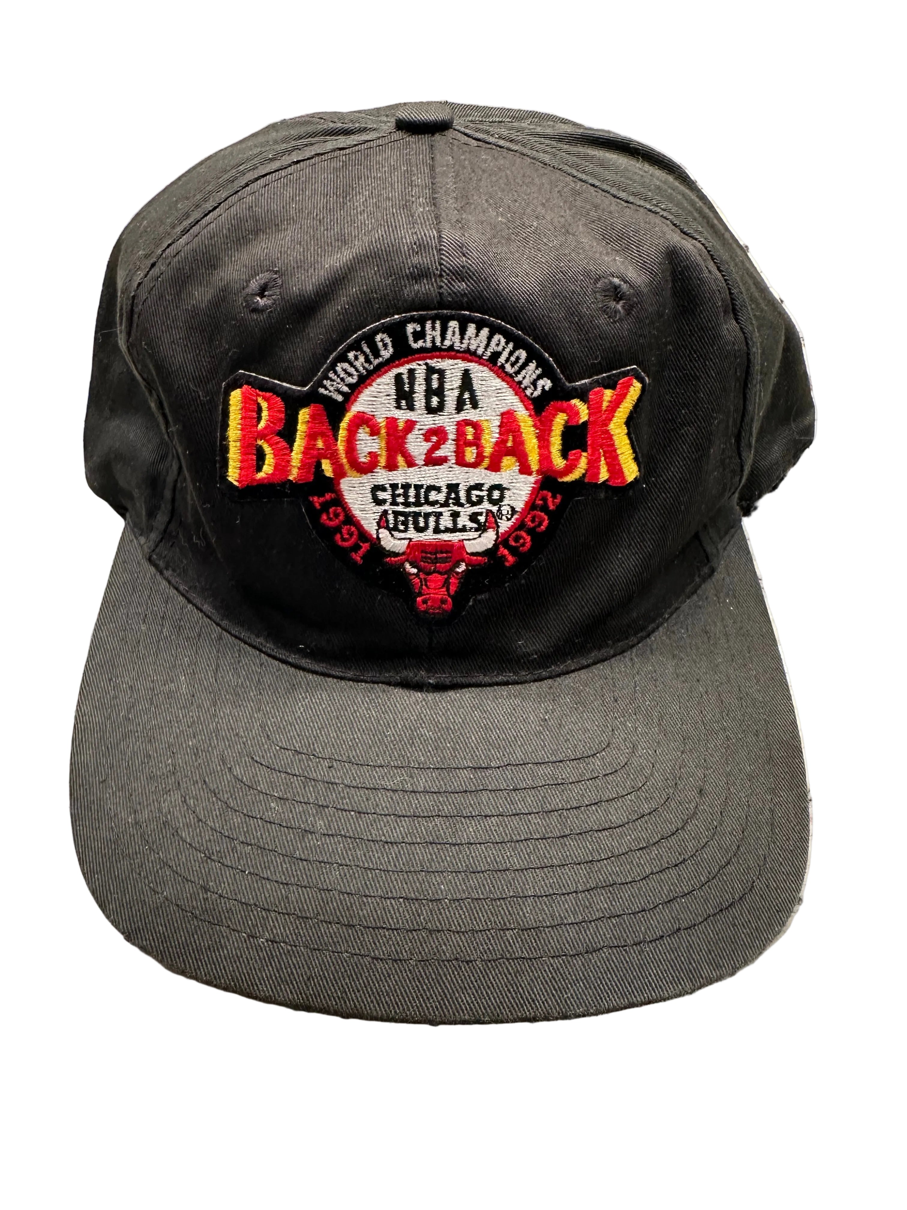 Vintage Twins Enterprise Chicago Bulls "Back To Back" Champs Snapback