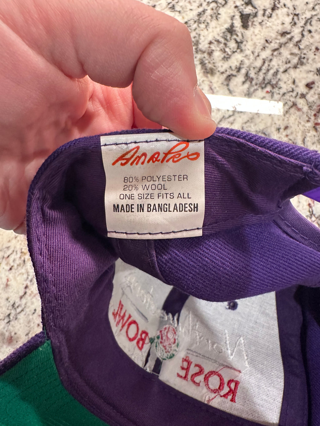 1996 Northwestern Rose Bowl Snapback
