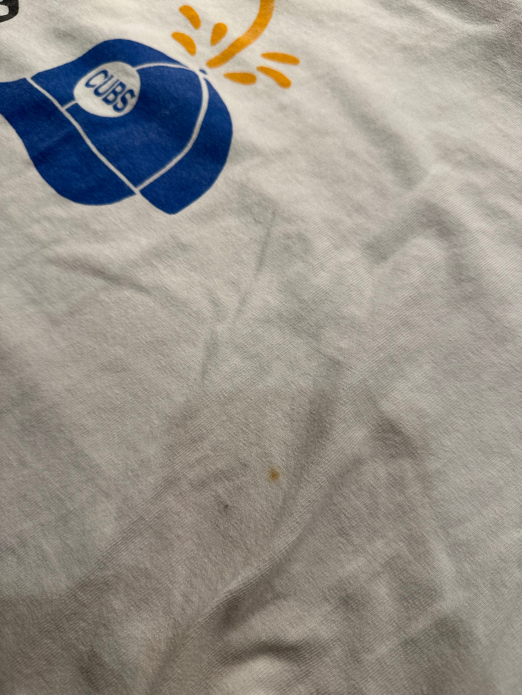 (Men's XL) 90s Calvin and Hobbes "Cubs Suck" Short Sleeve