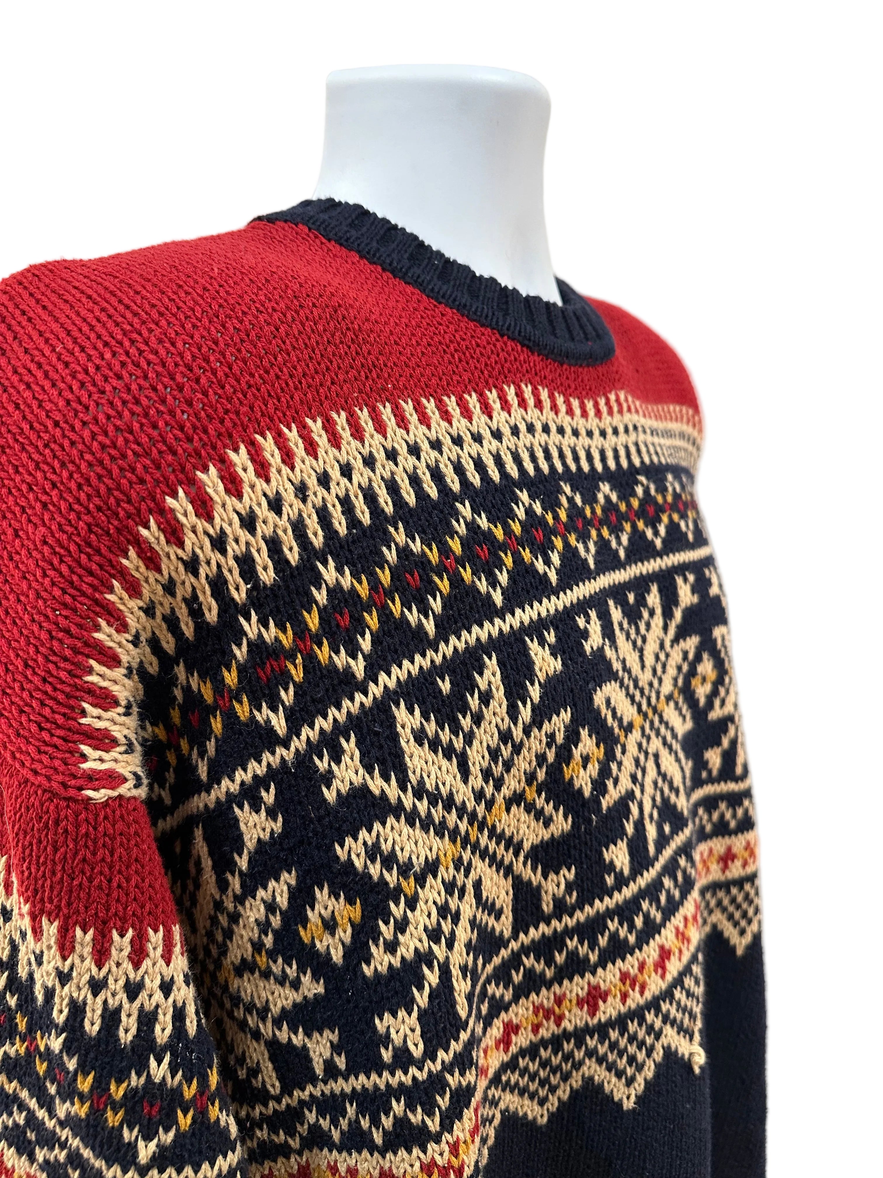 (Men's XL) 90s Abercrombie & Fitch Heavyweight Sweater
