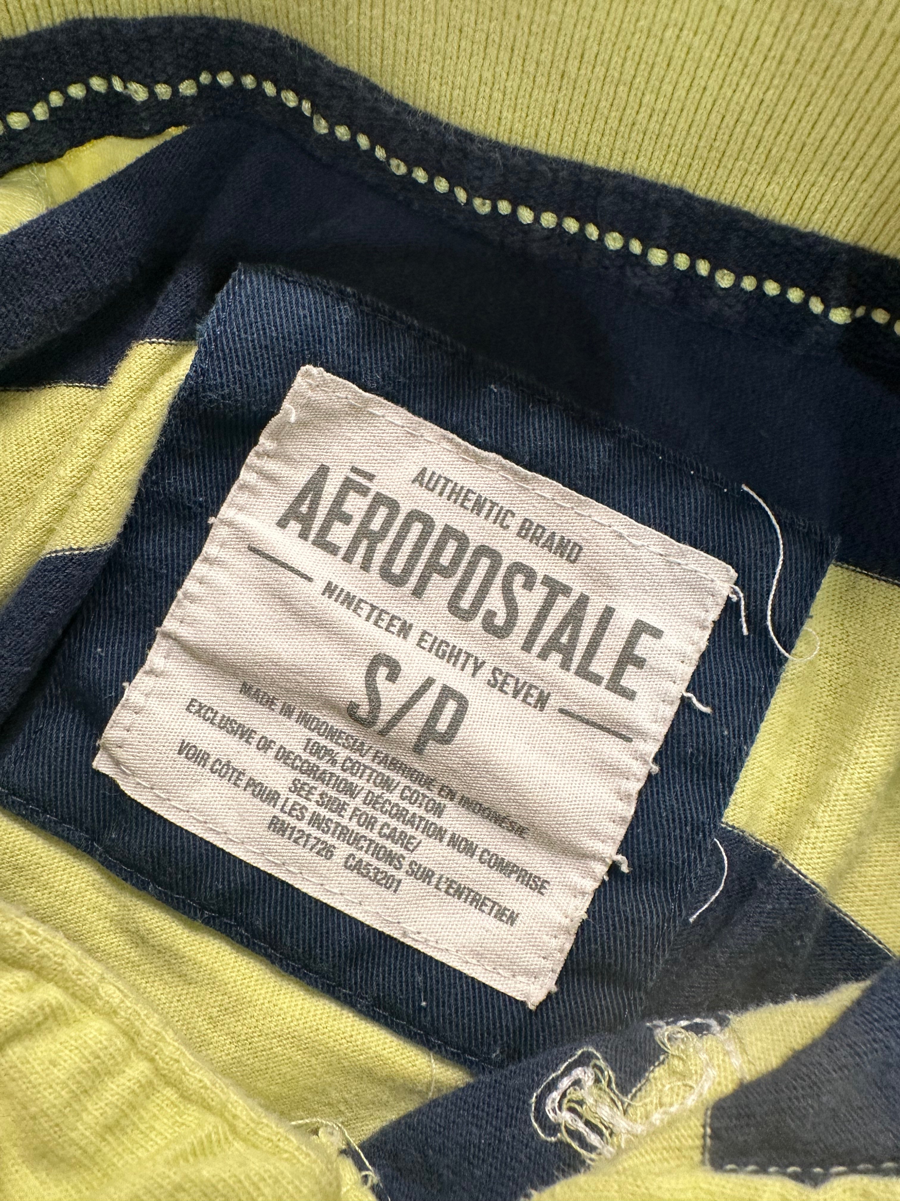(Men's Small) Y2K Aeropostale Preppy Polo