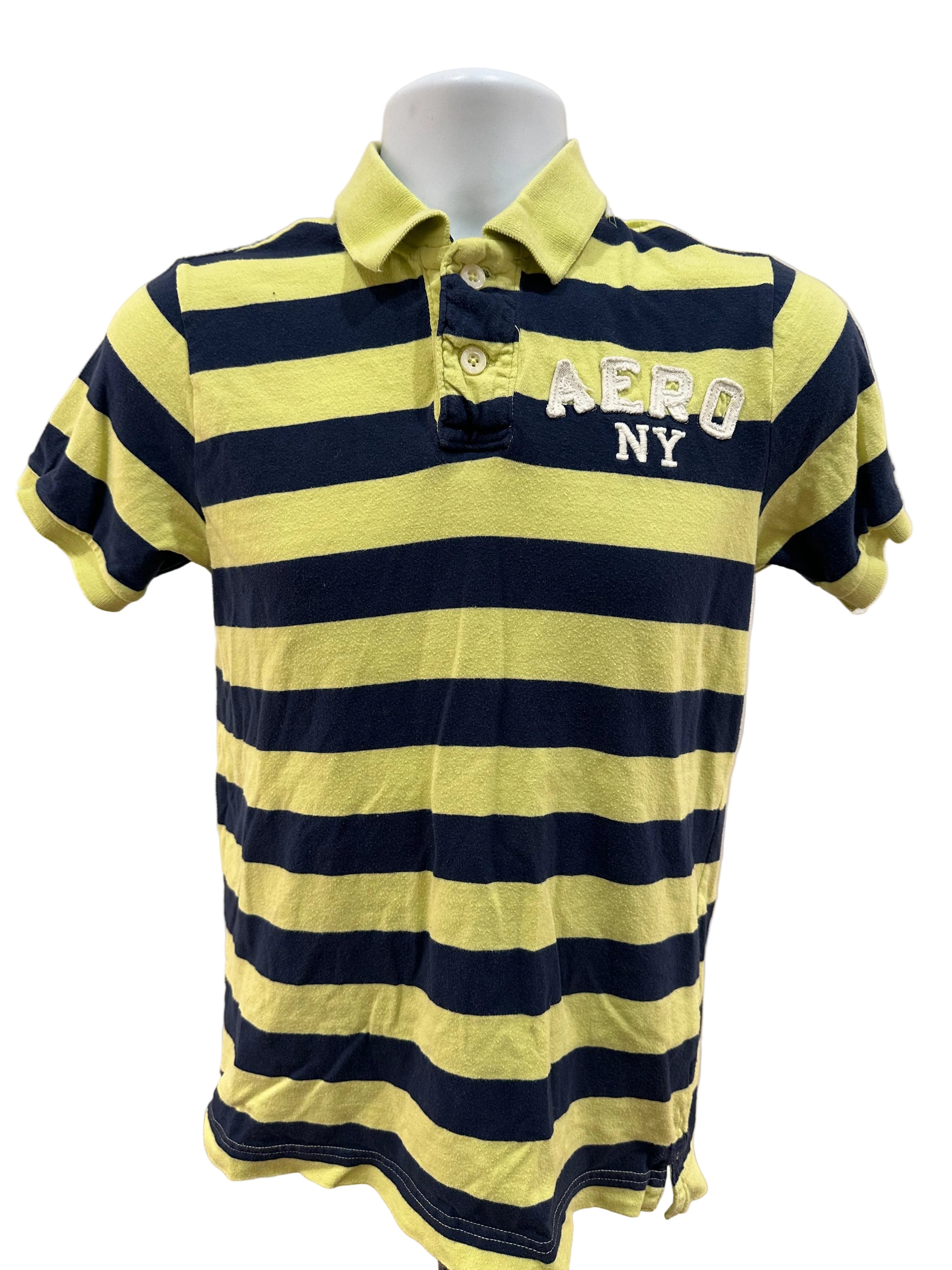 (Men's Small) Y2K Aeropostale Preppy Polo