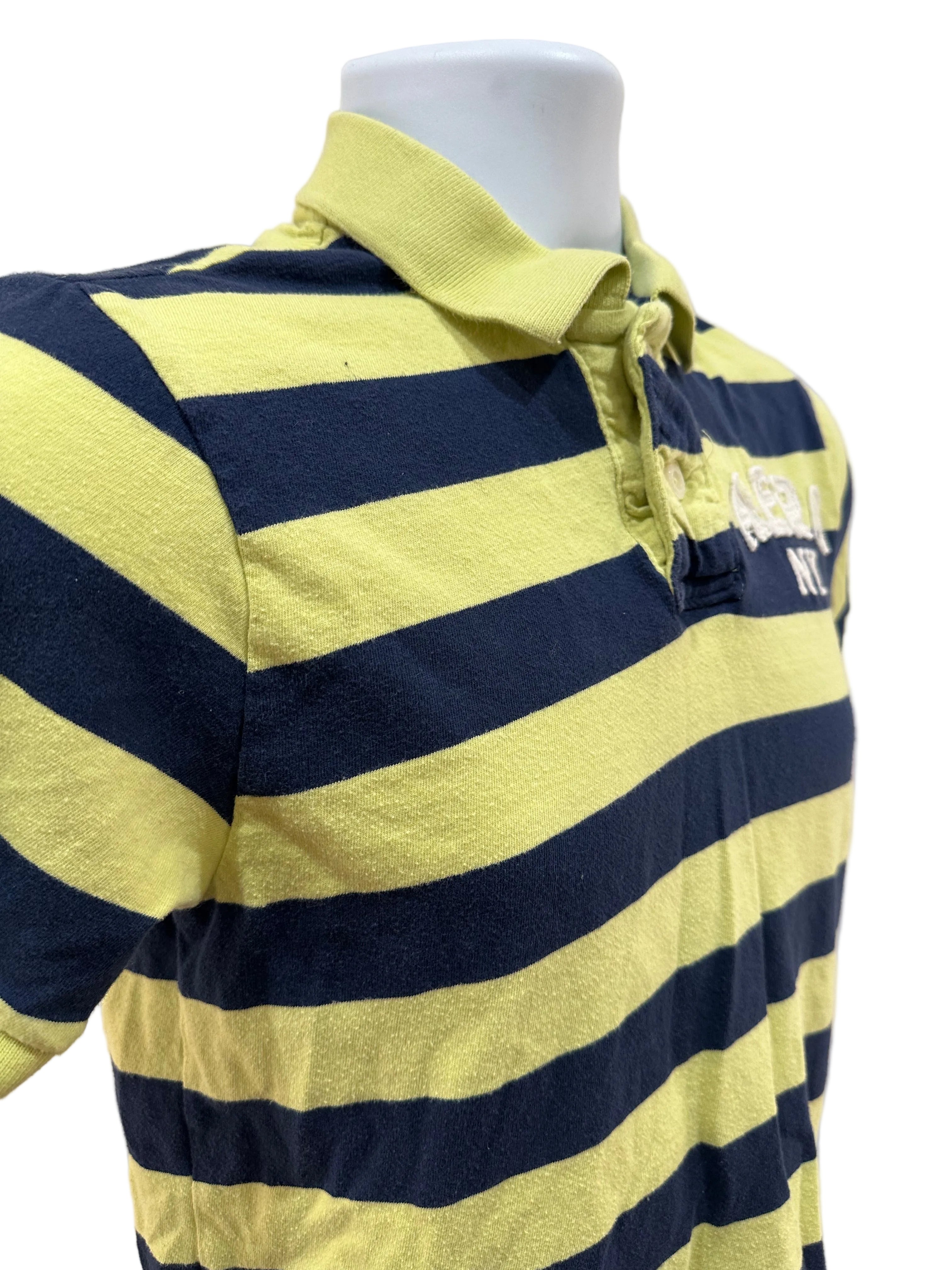 (Men's Small) Y2K Aeropostale Preppy Polo