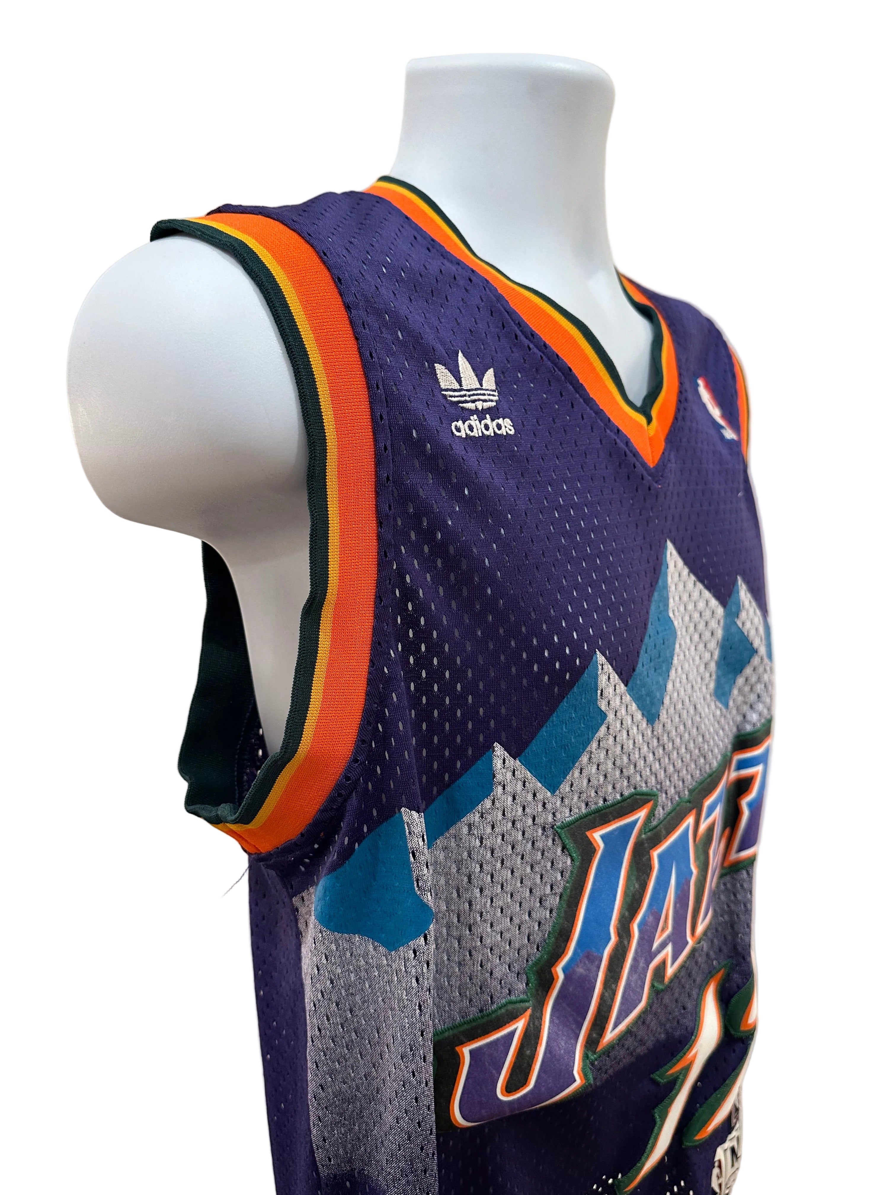 (Men's Medium) John Stockton Utah Jazz Throwback Jersey
