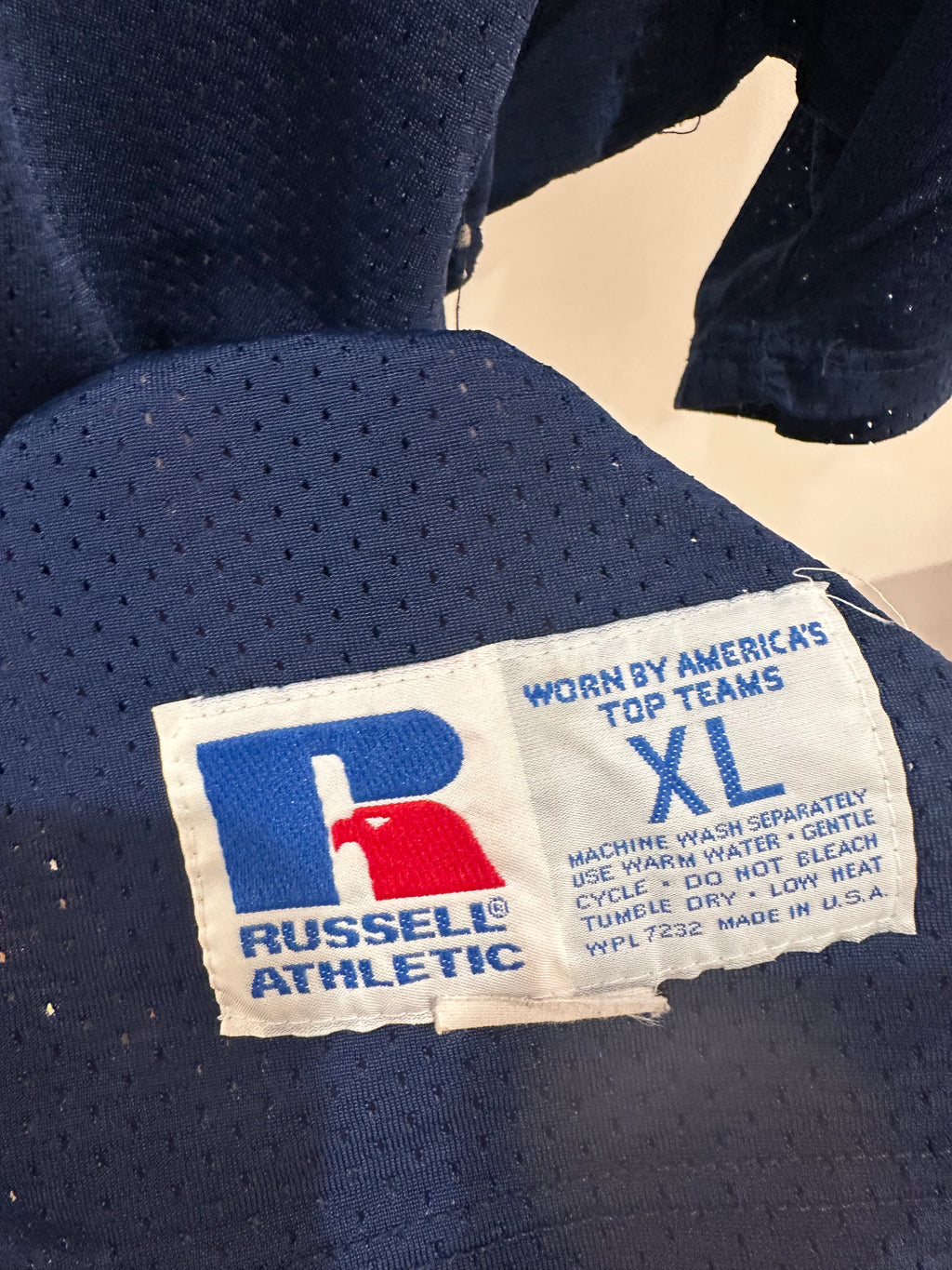 (Men's XL) 90s Russell Football Jersey