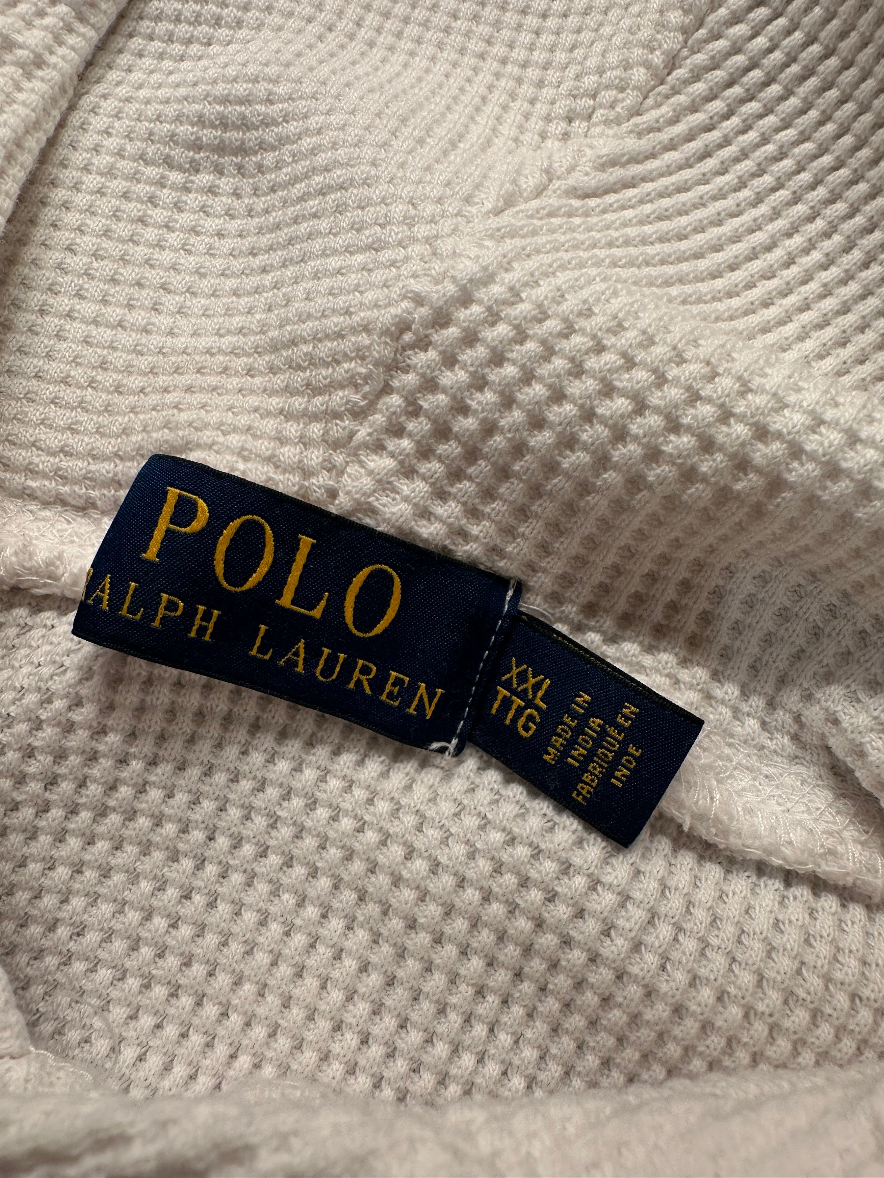 (Men's 2X) Polo Ralph Lauren Waffle Knit Hoodie
