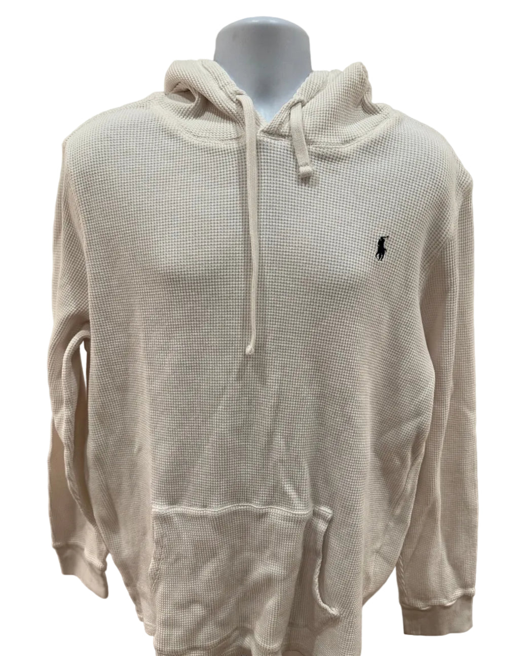 (Men's 2X) Polo Ralph Lauren Waffle Knit Hoodie