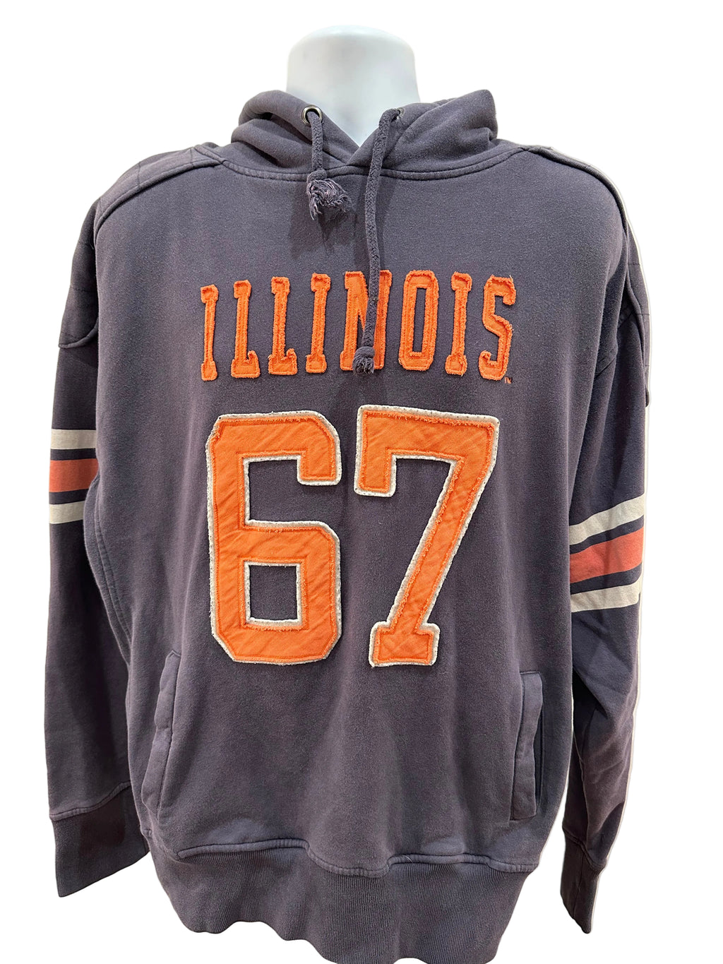 (Men's XL) 2000s Illinois "67" Hoodie