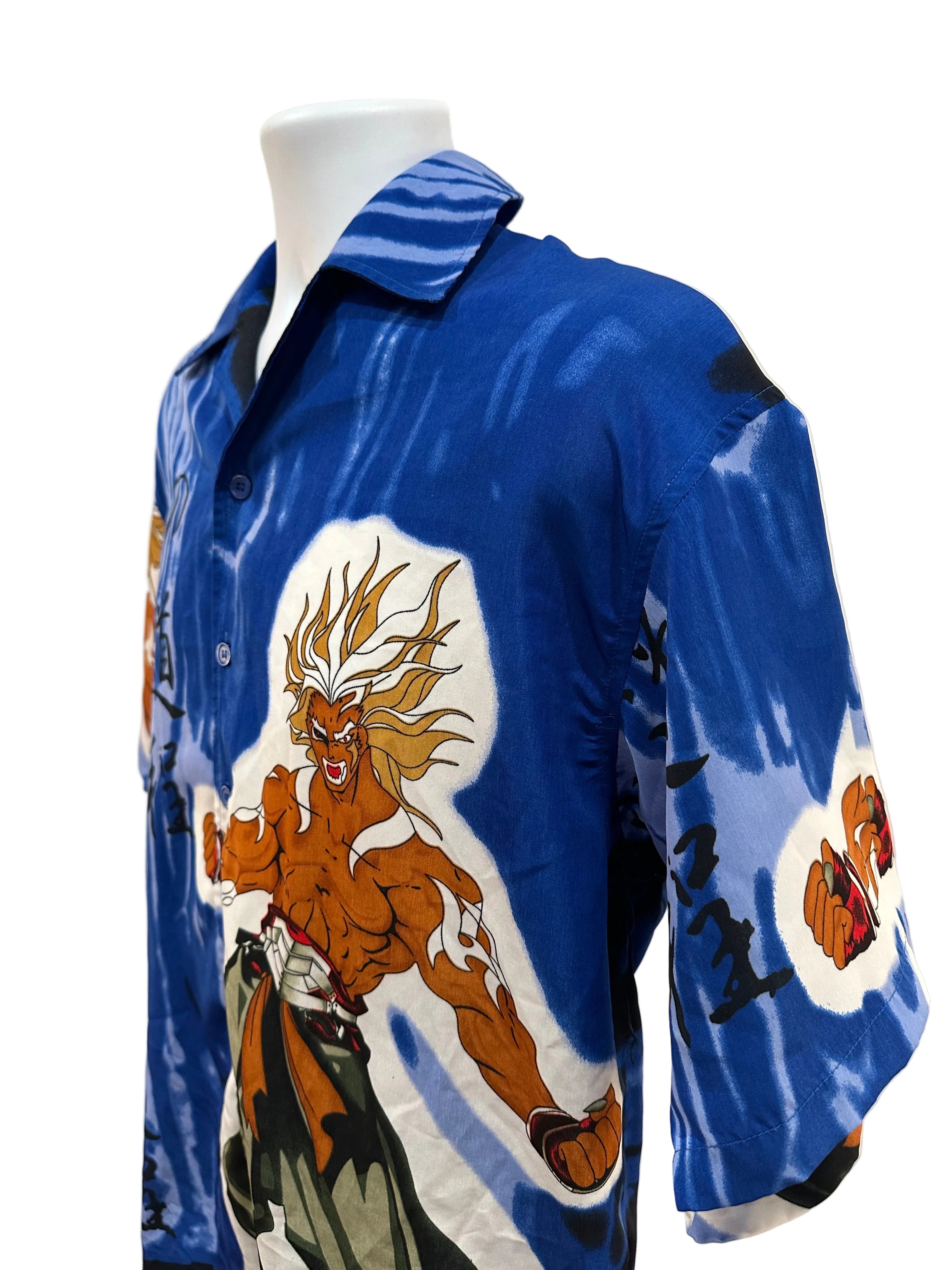 (Men's Medium) Y2K Anime Button Up
