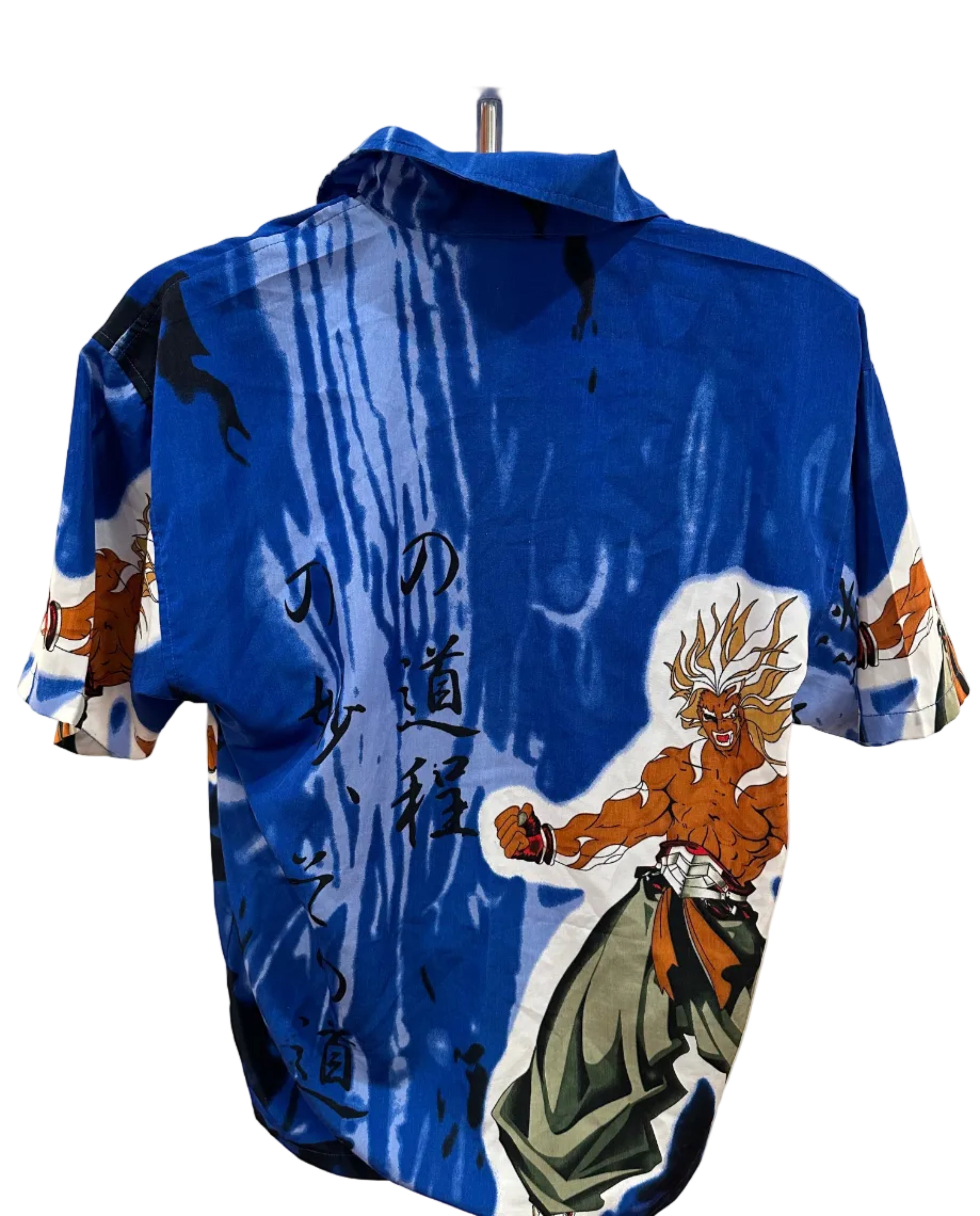(Men's Medium) Y2K Anime Button Up