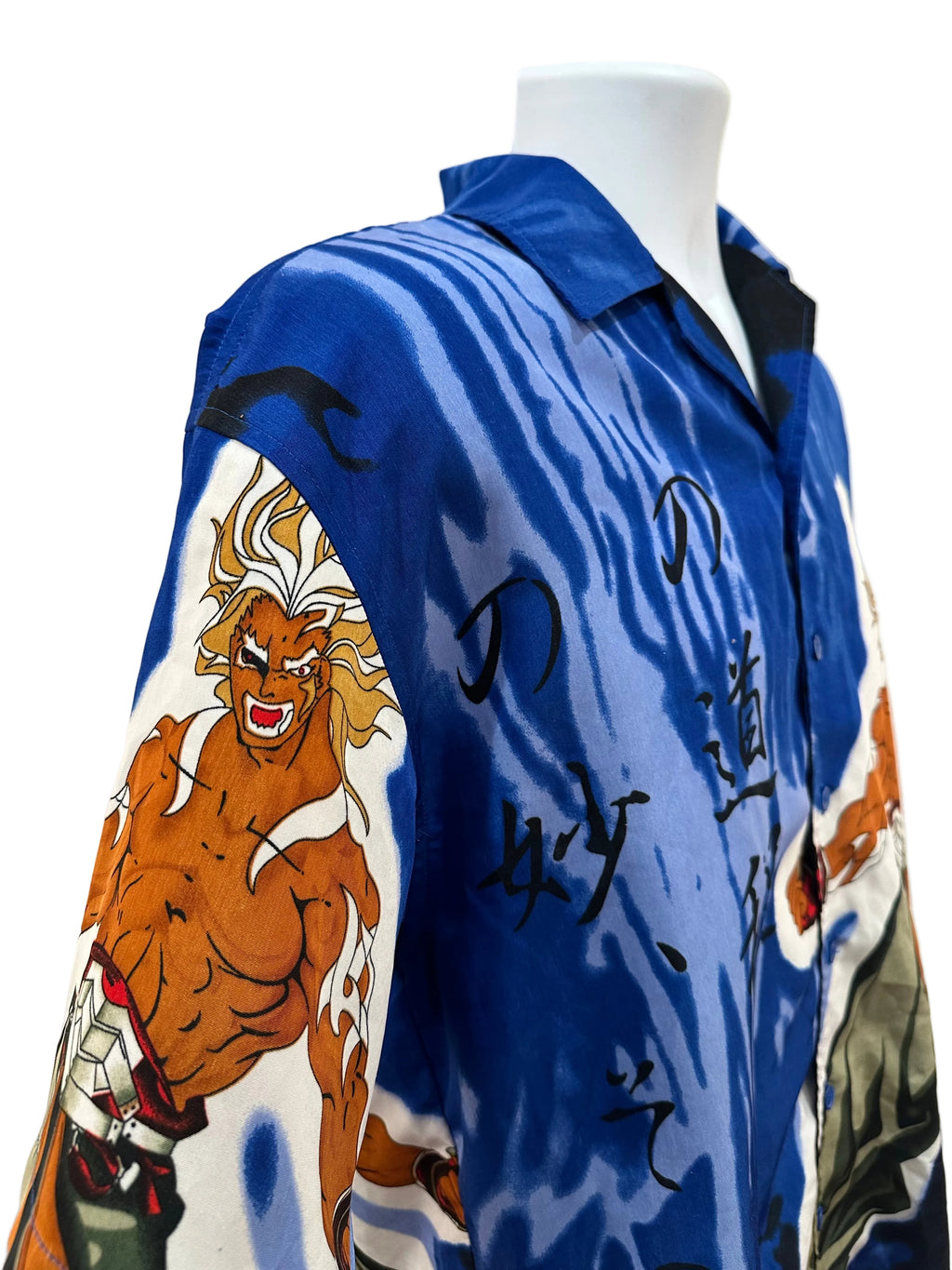 (Men's Medium) Y2K Anime Button Up