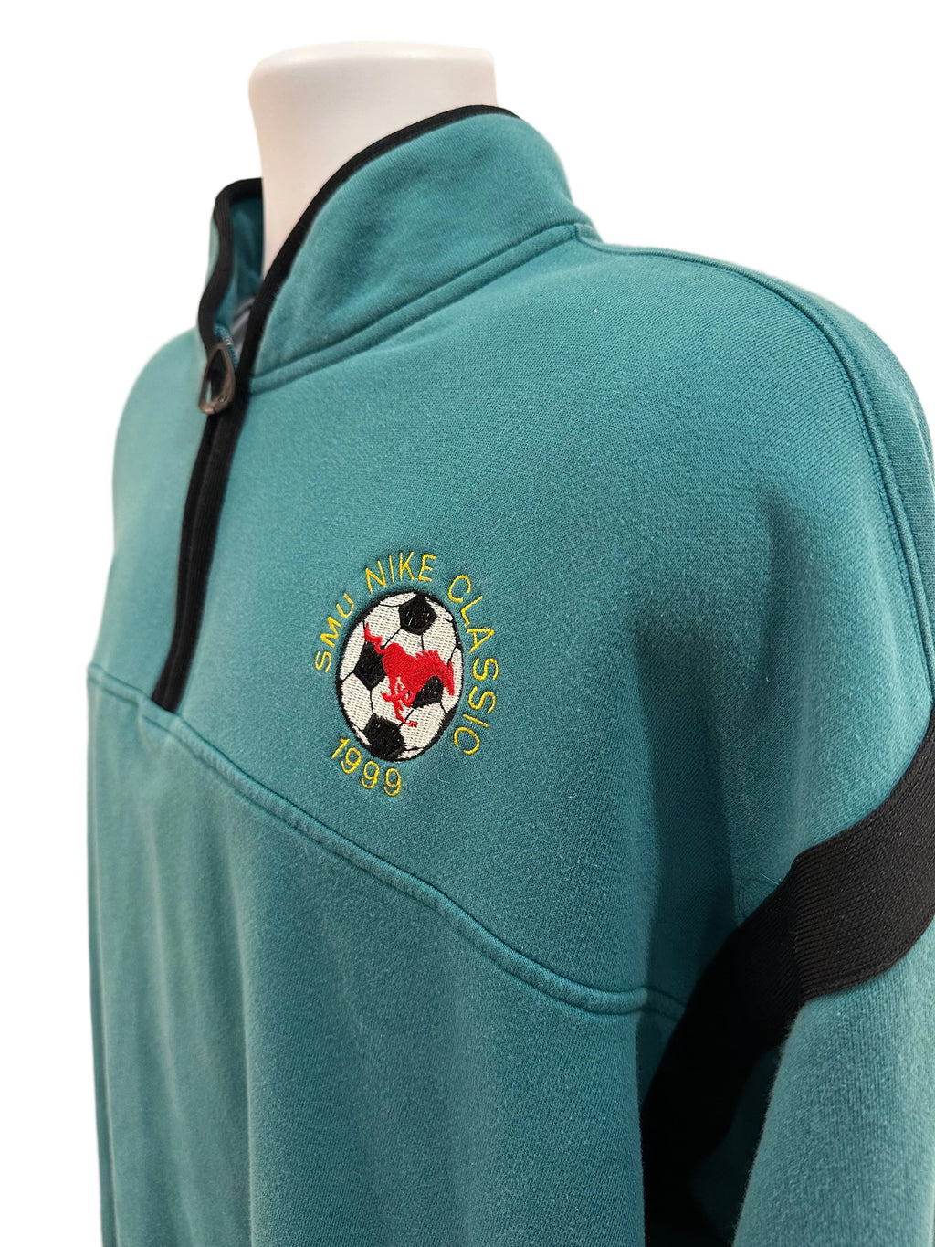 (Men's XL) 1999 Nike SMU Soccer Warm Up Pullover