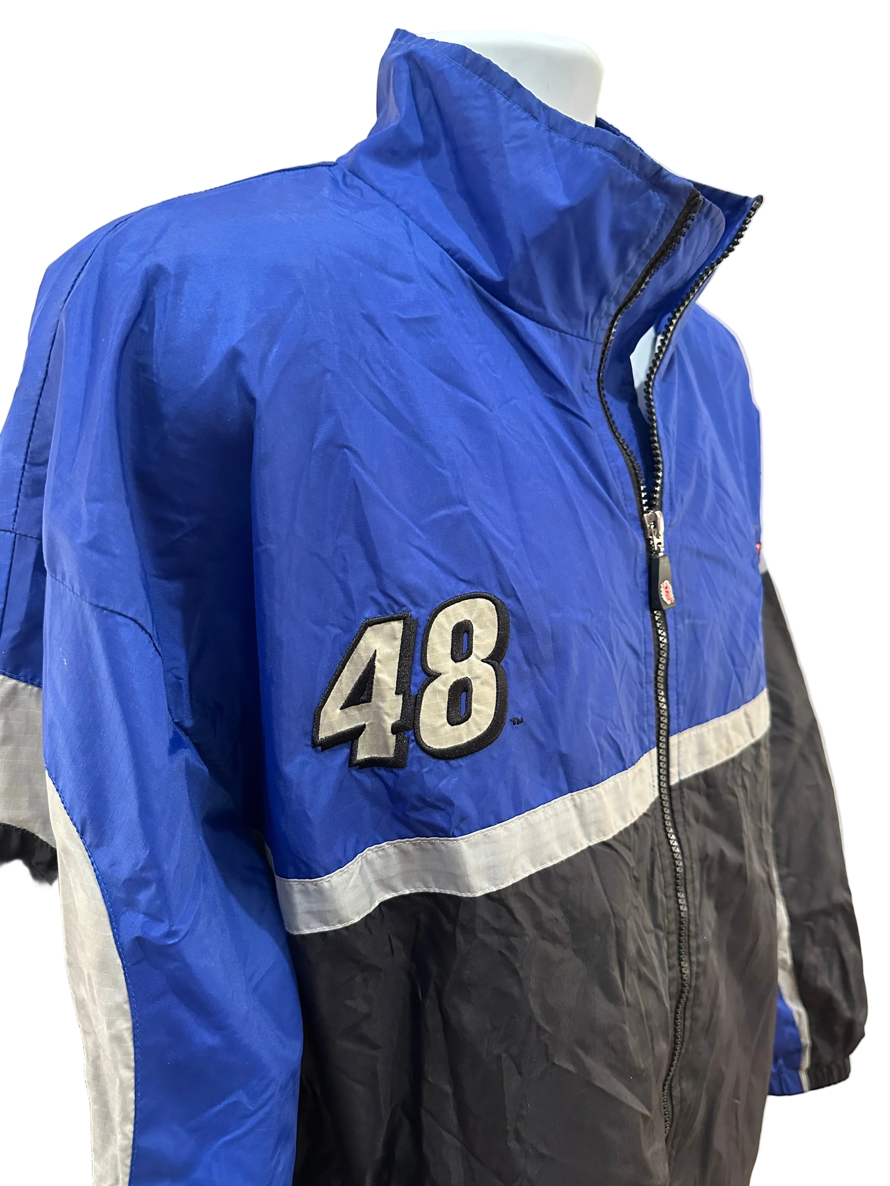 (Men's Large) 90s Jimmie Johnson Nascar Lightweight Jacket