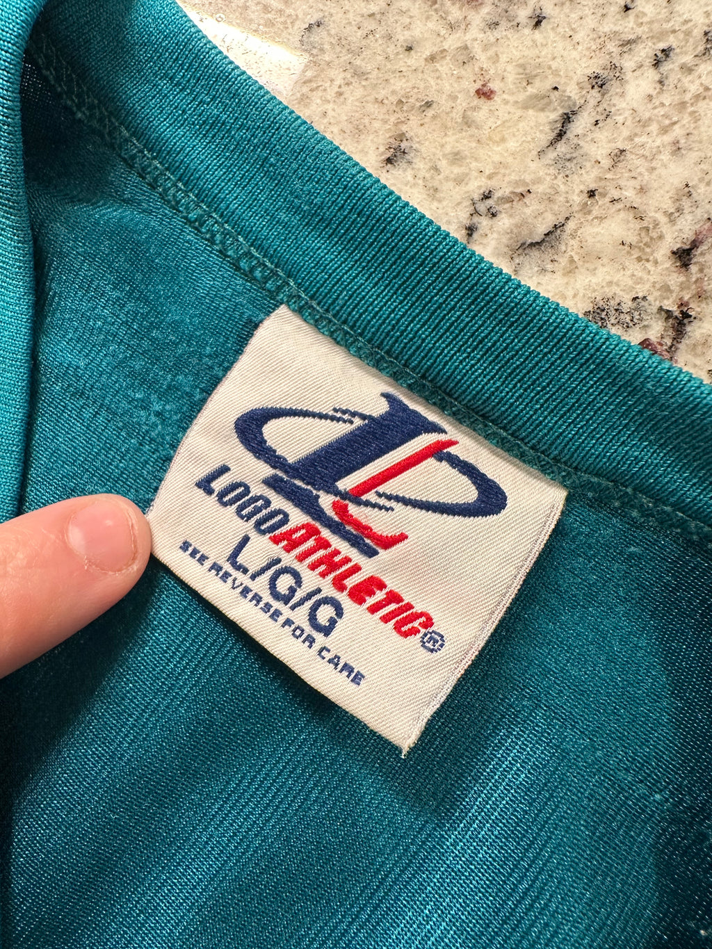 (Men's Large) 90s Logo Athletic Dan Marino Thrasher Jersey