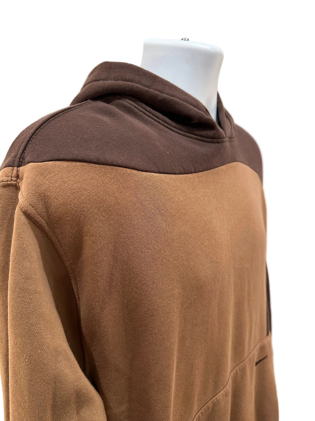 (Men's 2X) 2000s Brown Wavy Nike Hoodie