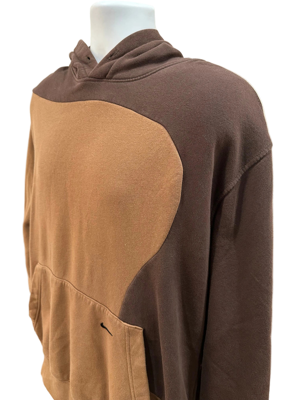 (Men's 2X) 2000s Brown Wavy Nike Hoodie