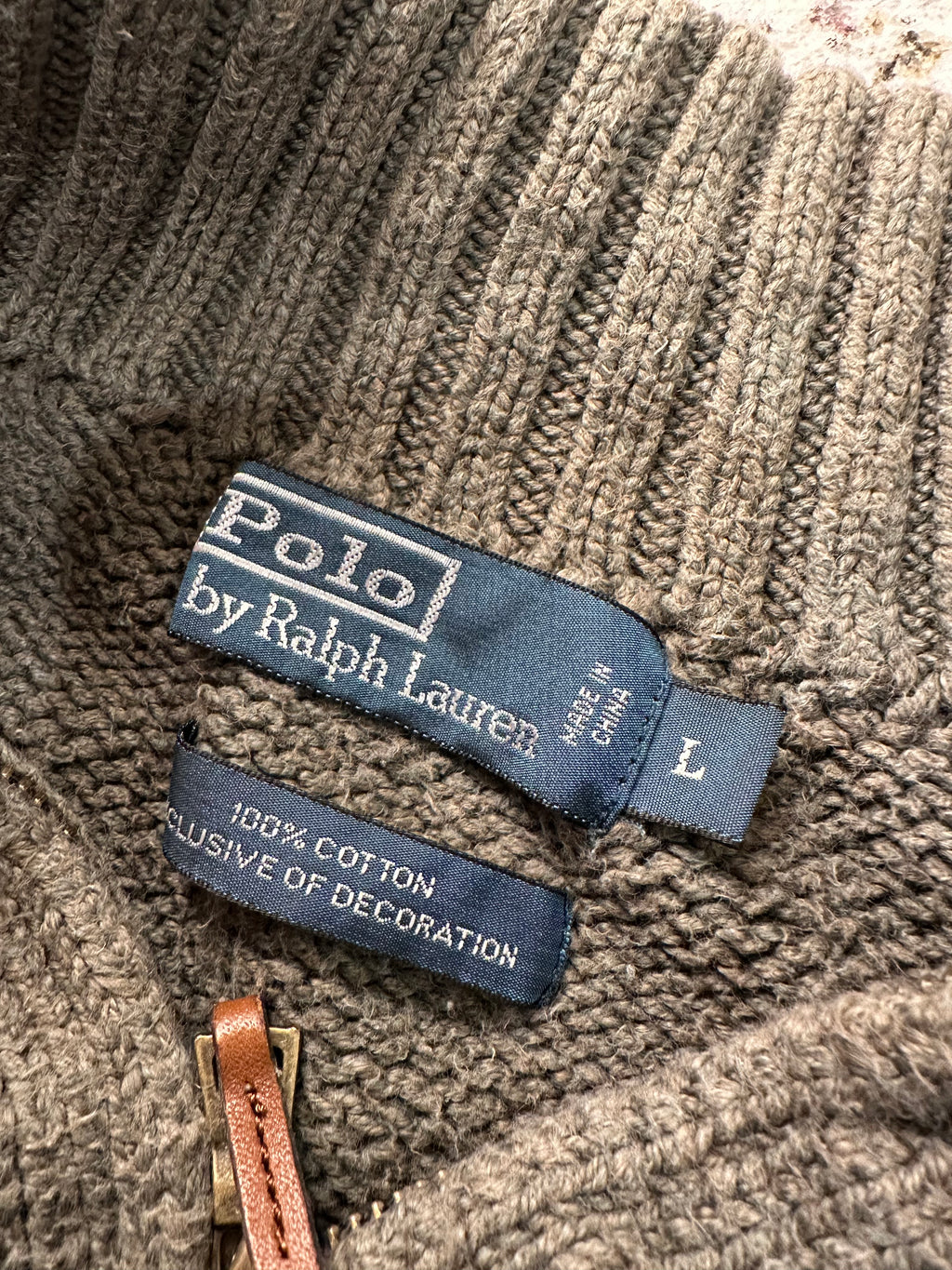 (Men's Large) 90s Polo Ralph Lauren Quarter Zip