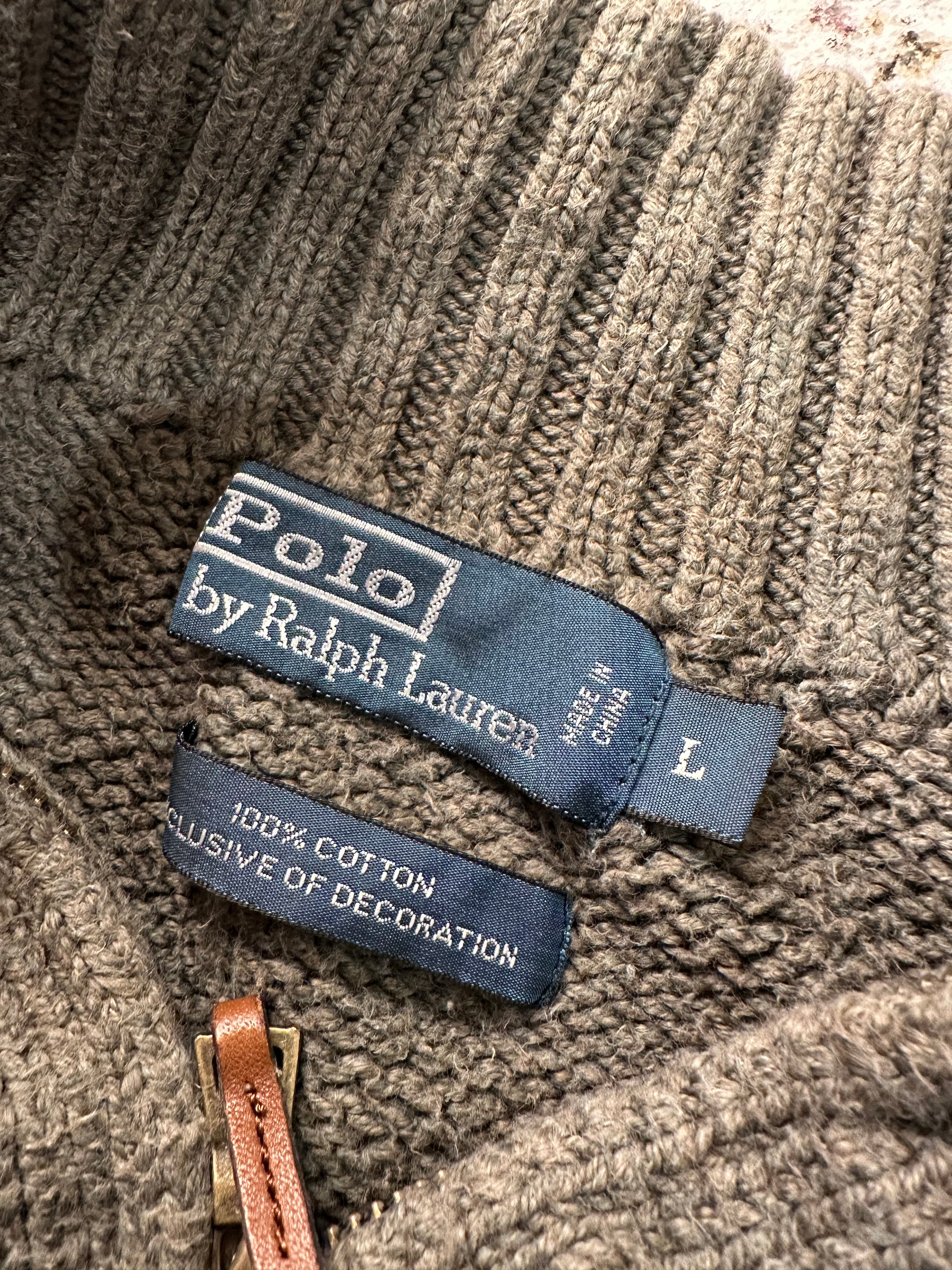 (Men's Large) 90s Polo Ralph Lauren Quarter Zip