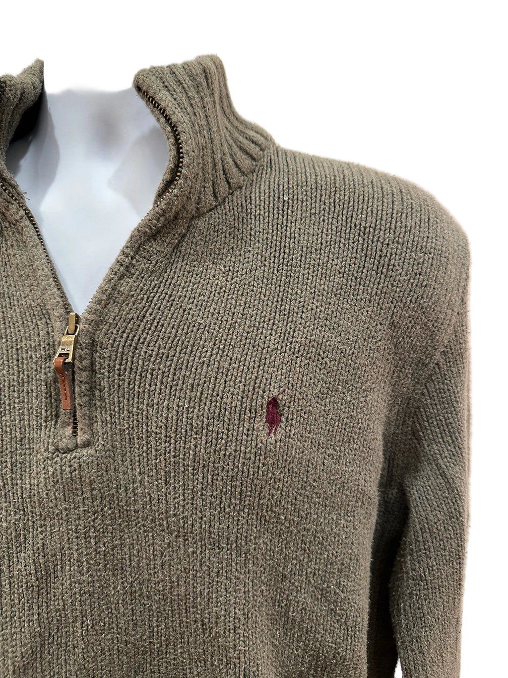 (Men's Large) 90s Polo Ralph Lauren Quarter Zip