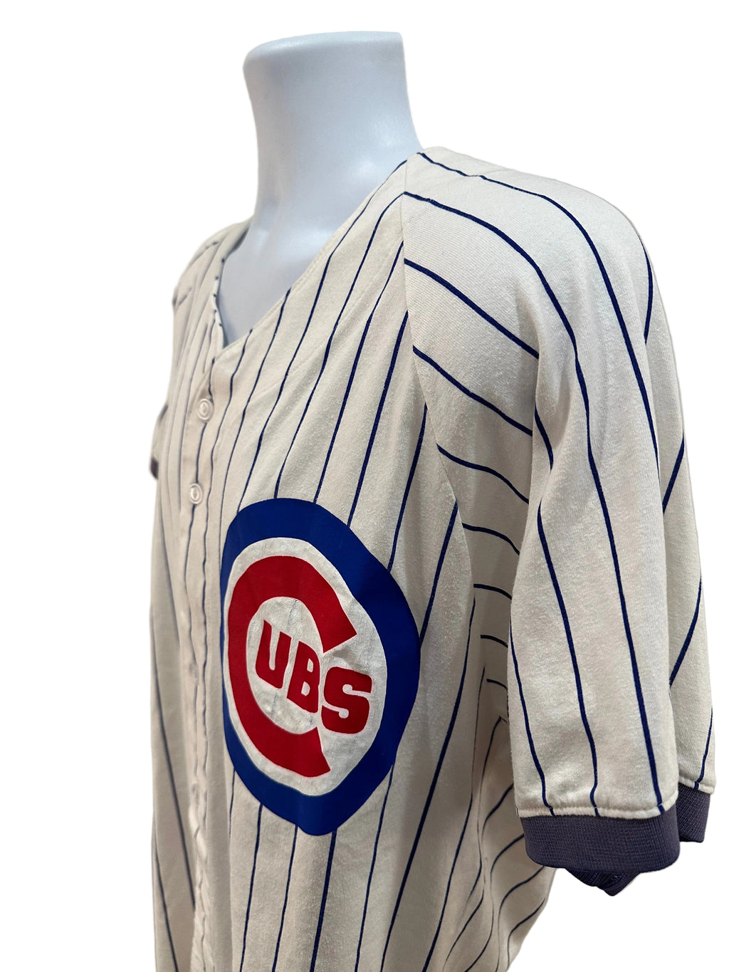 (Men's Large) 90s Chicago Cubs Jersey Shirt Ringer