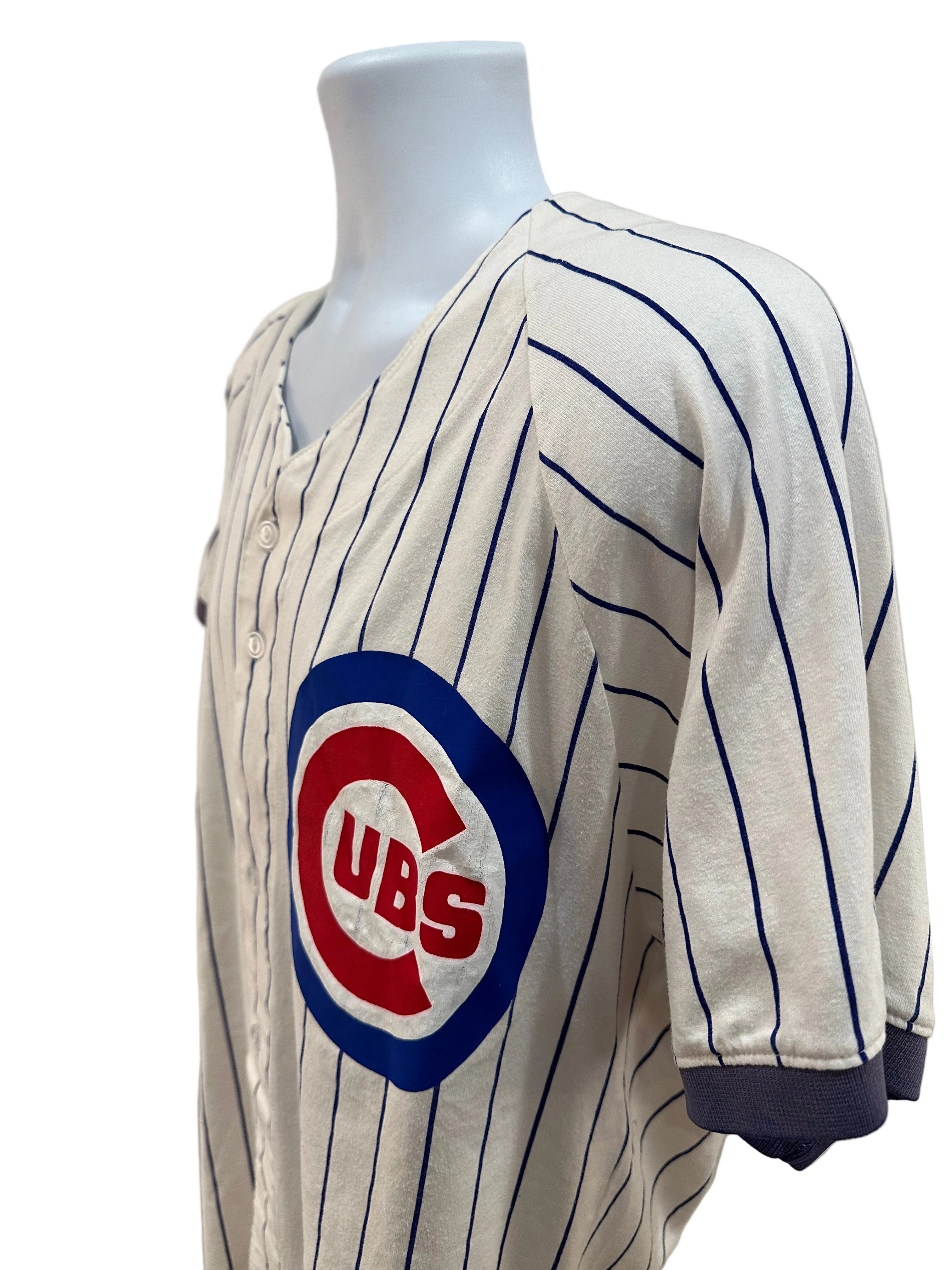 (Men's Large) 90s Chicago Cubs Jersey Shirt Ringer
