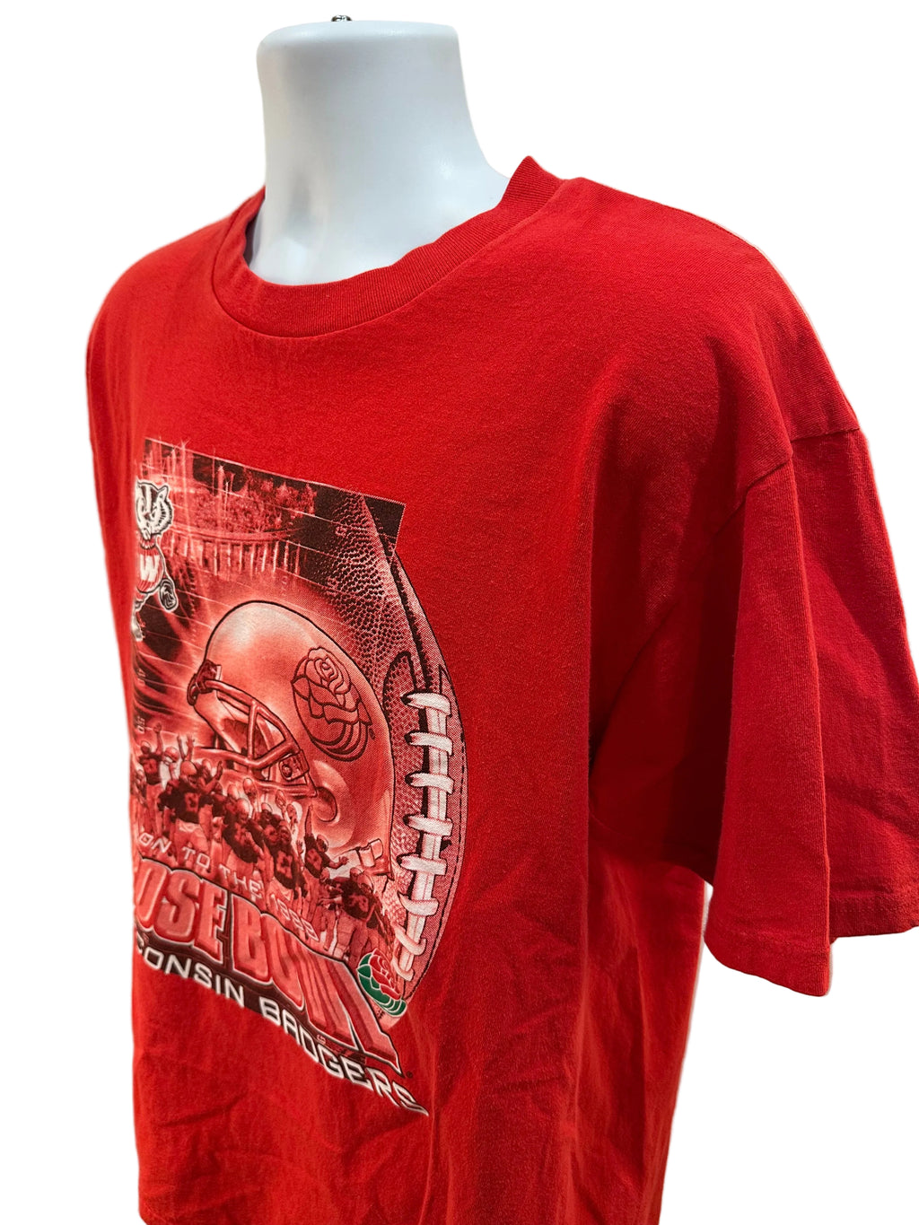 (Men's XL) 1999 Wisconsin Badgers Rose Bowl Short Sleeve