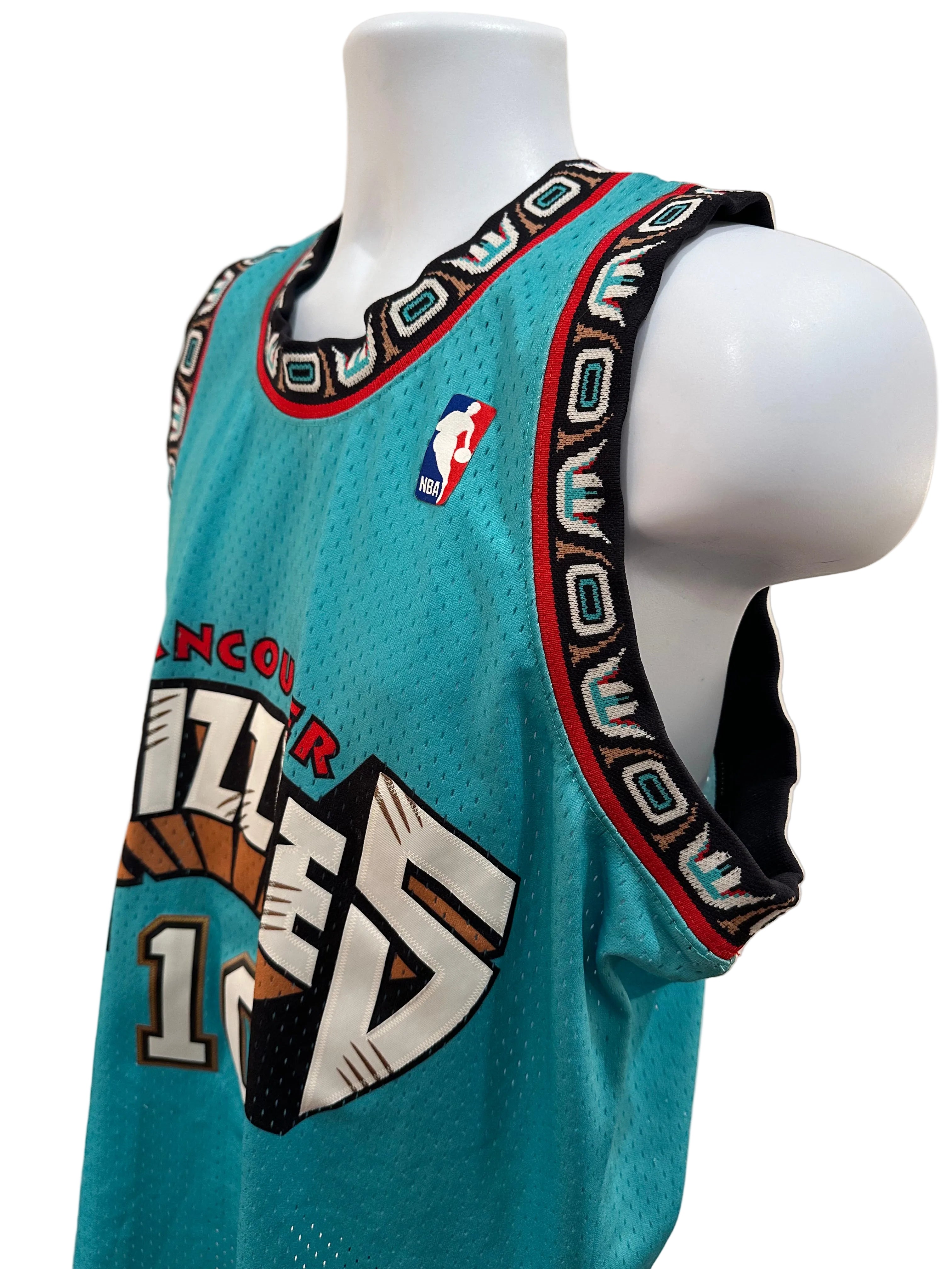 (Men's Large) Mike Bibby Vancouver Grizzlies Throwback Jersey