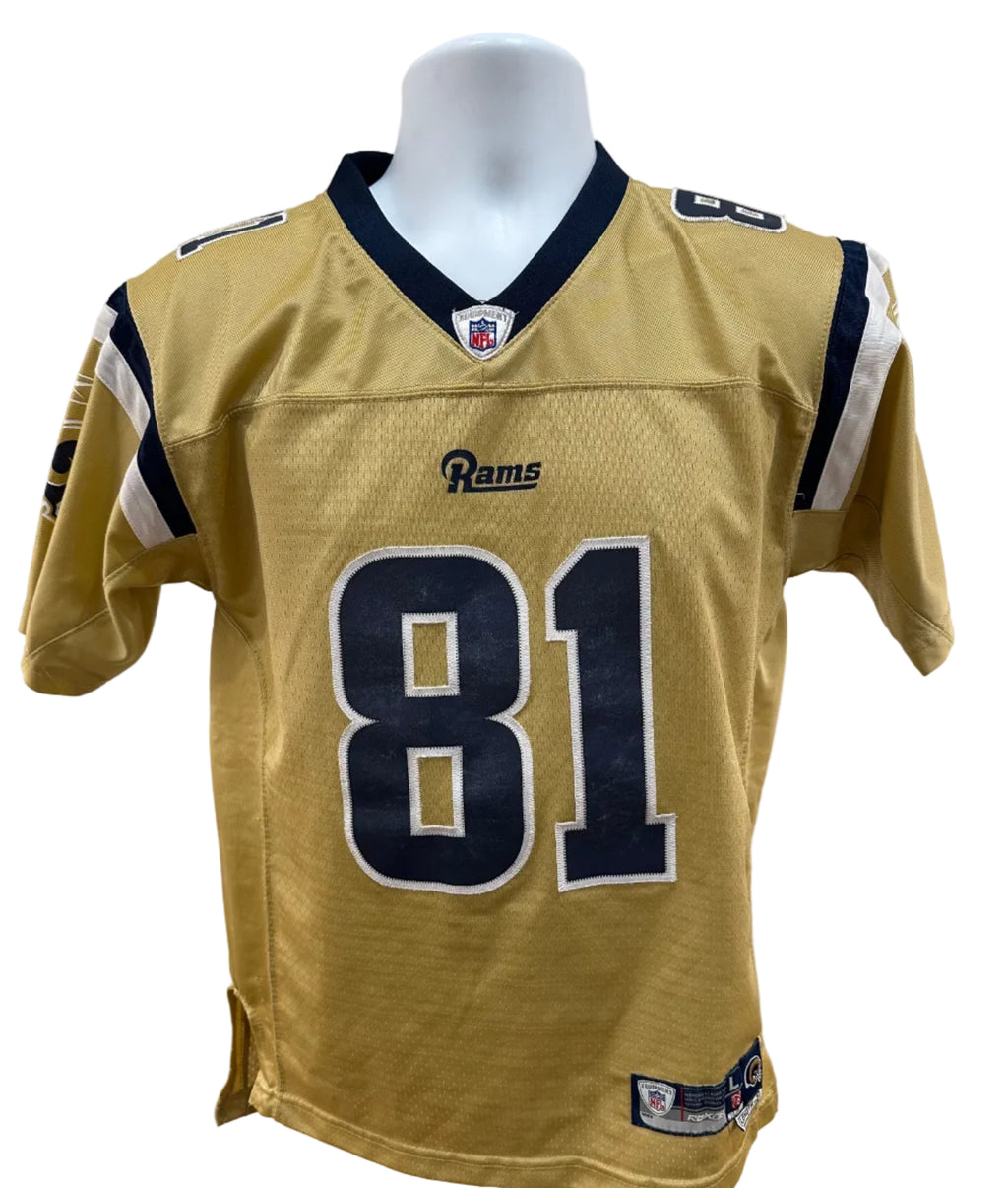 (Kids Large) 2000s Torry Holt St. Louis Rams Jersey