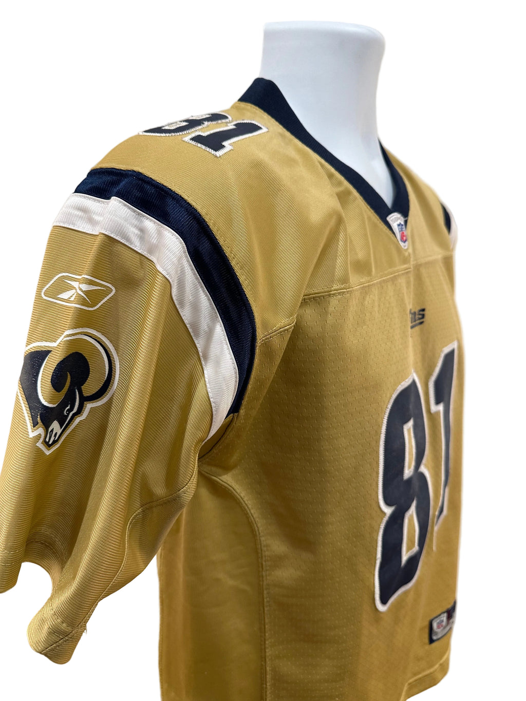 (Kids Large) 2000s Torry Holt St. Louis Rams Jersey
