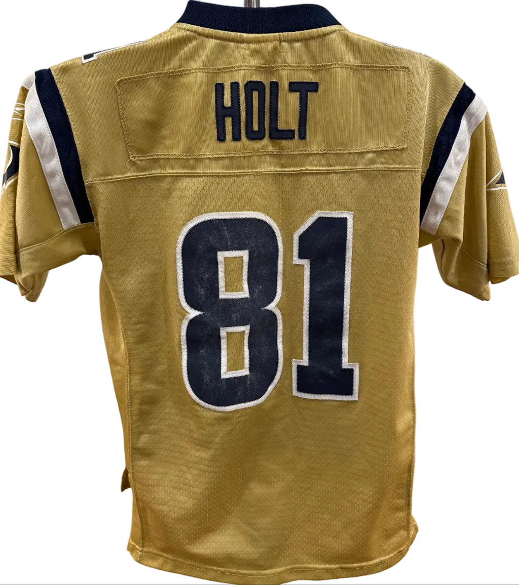 (Kids Large) 2000s Torry Holt St. Louis Rams Jersey