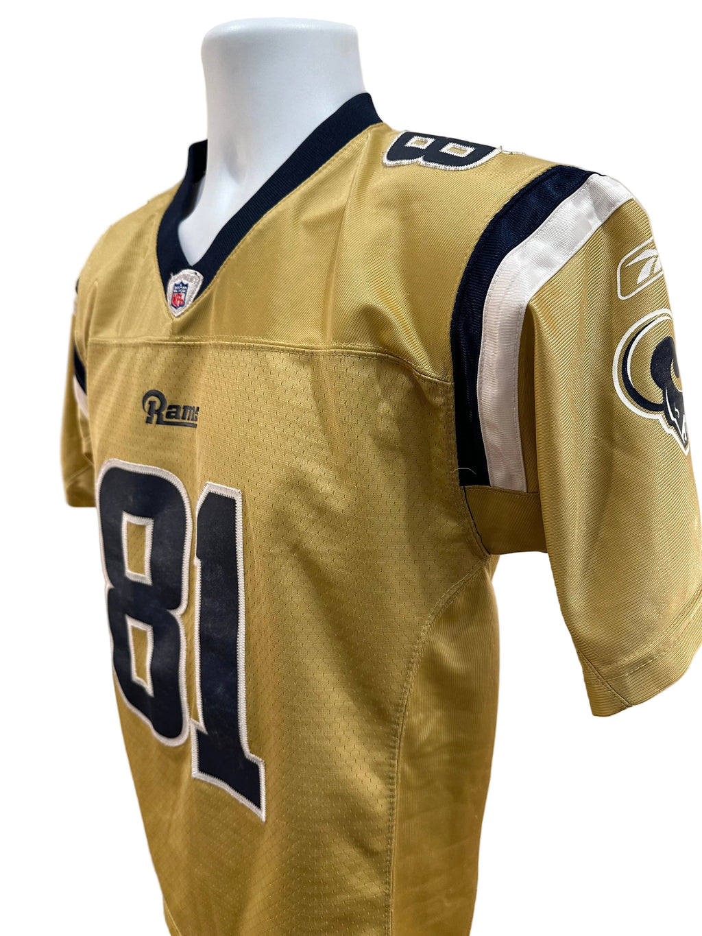 (Kids Large) 2000s Torry Holt St. Louis Rams Jersey