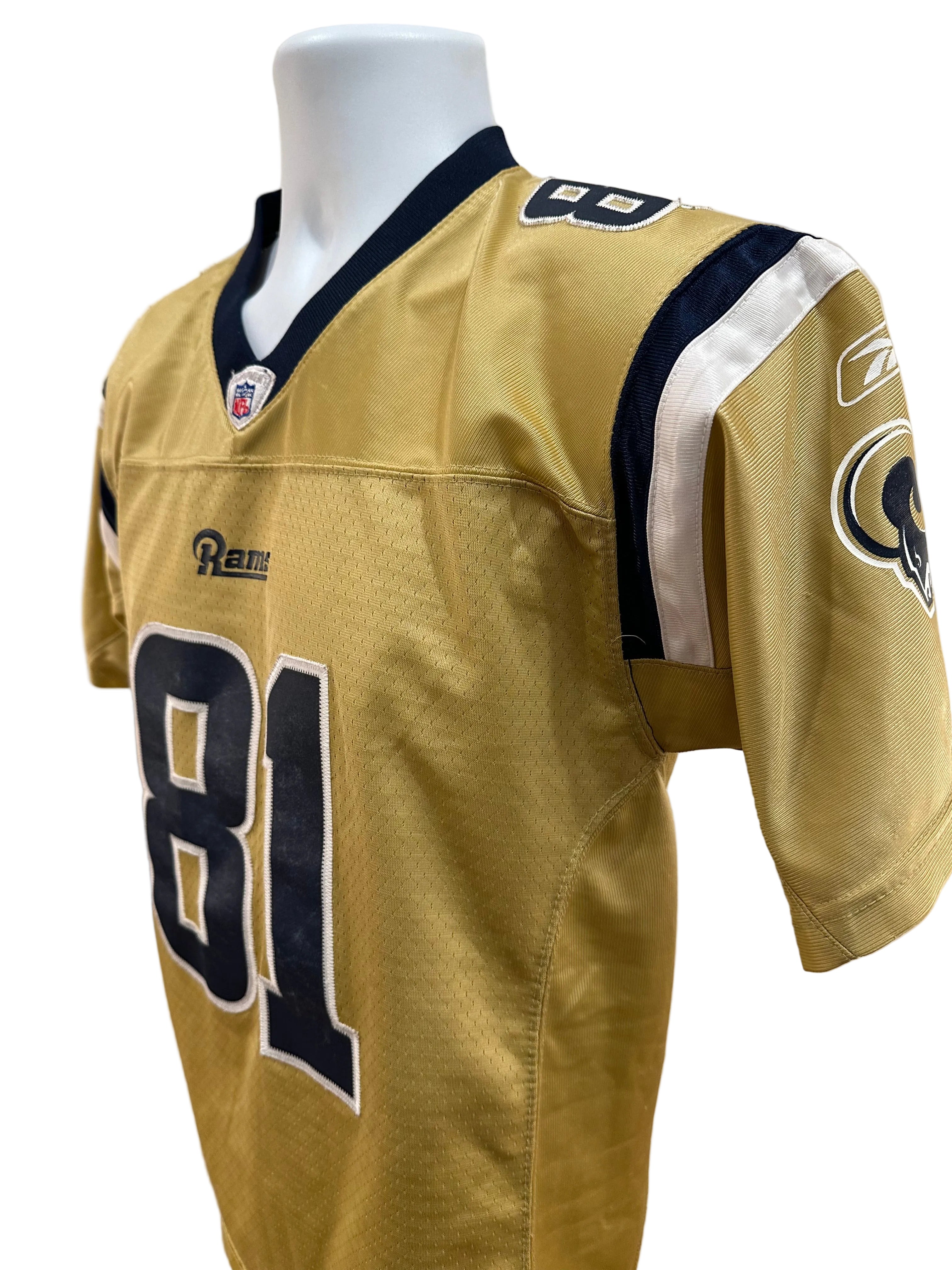 (Kids Large) 2000s Torry Holt St. Louis Rams Jersey