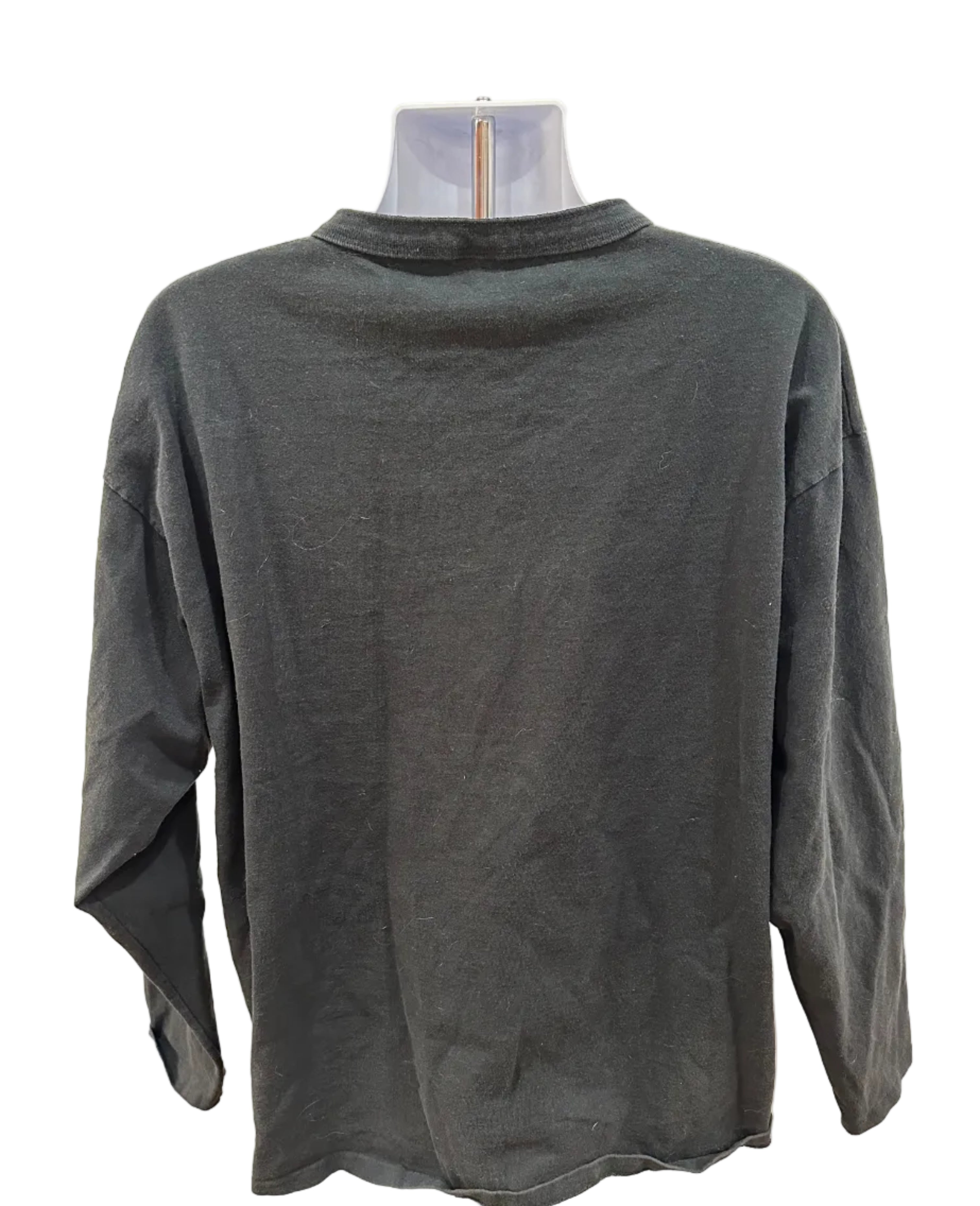 (Men's 2X) 90s Team Nascar Long Sleeve Henley
