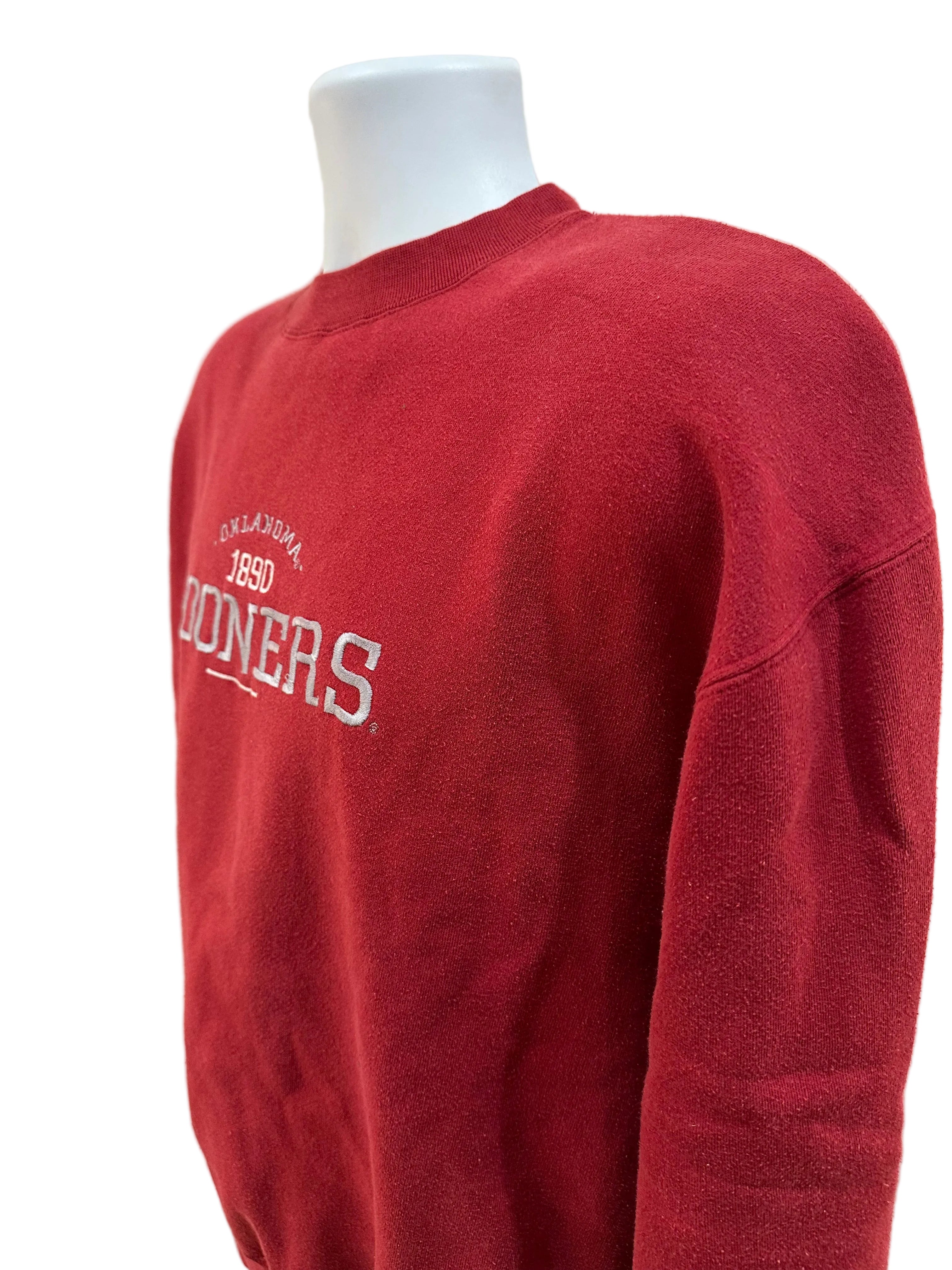 (Men's Large) 90s Oklahoma Sooners Crewneck